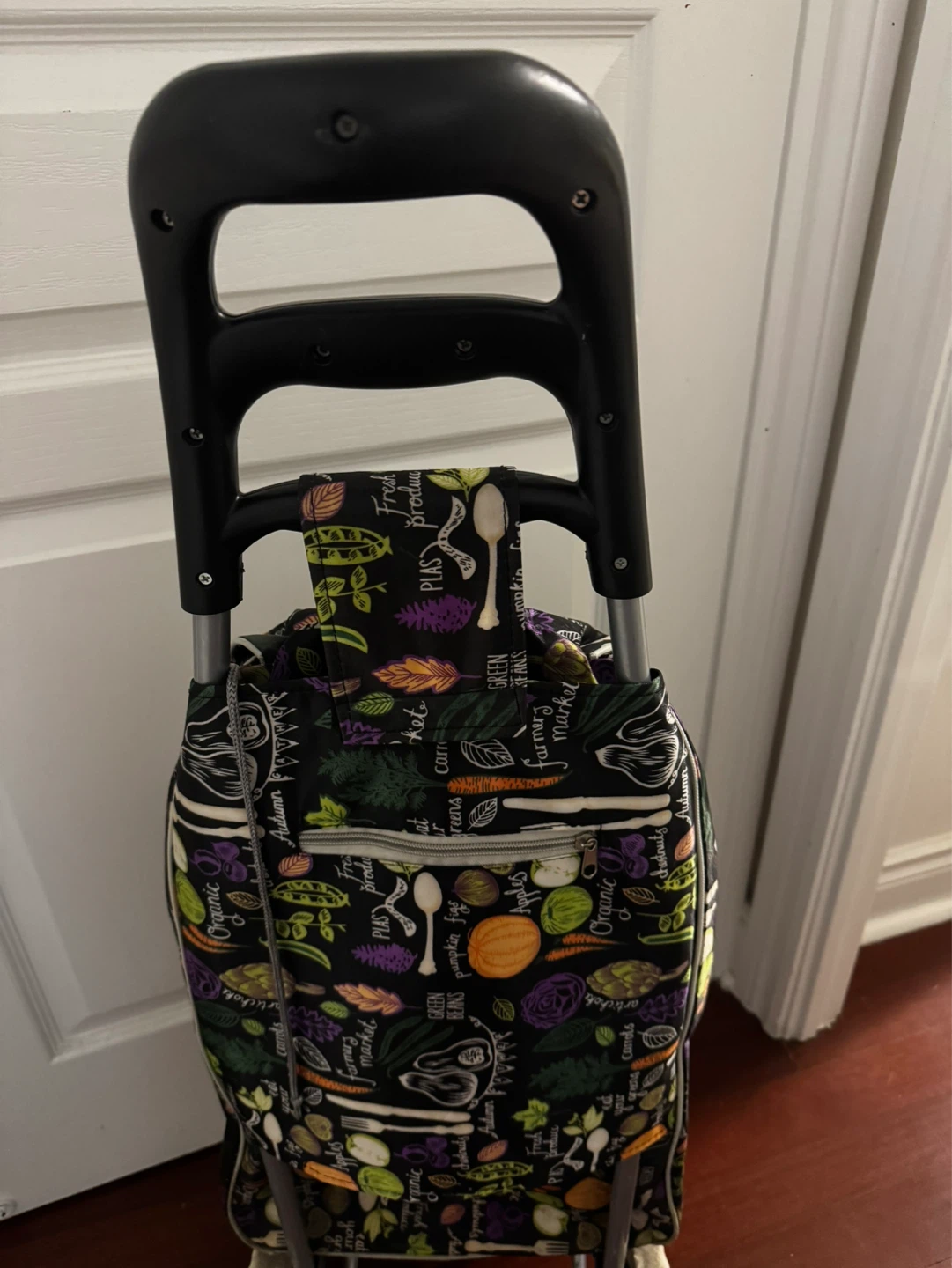 Shopping Trolley with Vegetable Print - photo 2