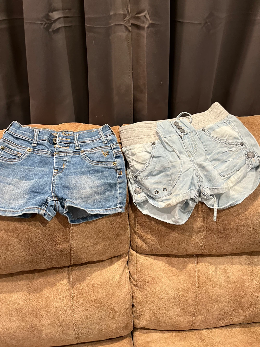 Justice Jeans Shorts Bundle (2 Pairs)