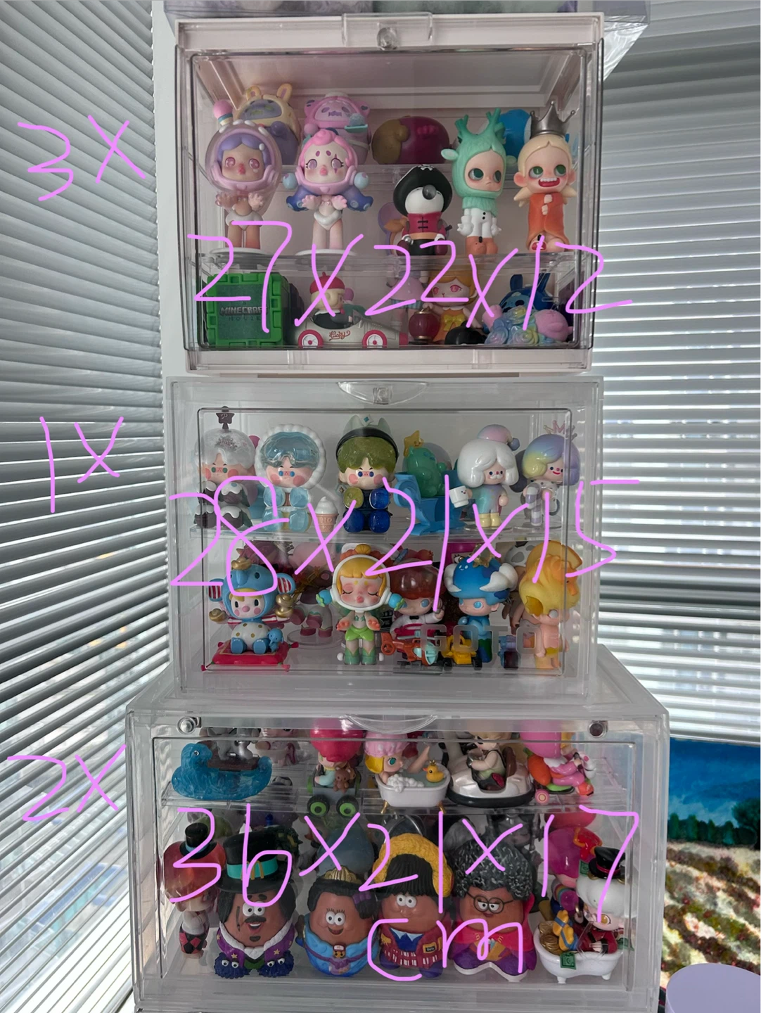 Blind box figures display box