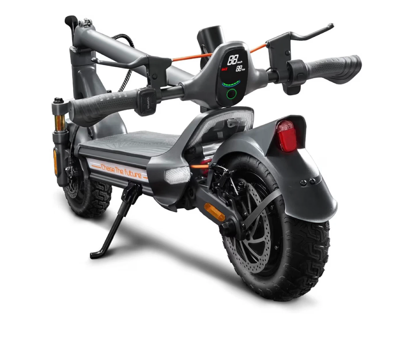 cunfon RZ 800 Electric Scooter - 1200W Motor, Fingerprint Unlock