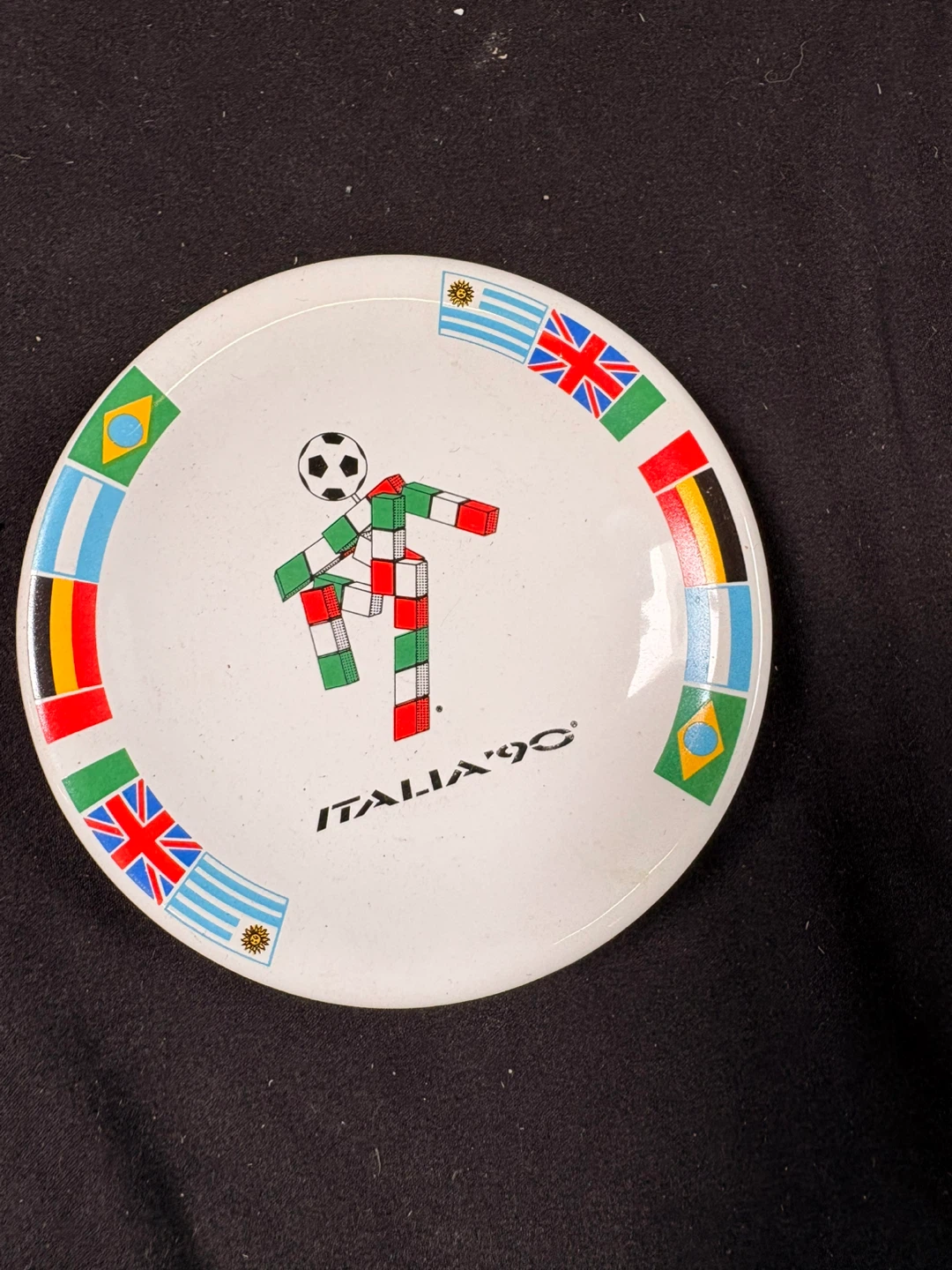 Italia '90 Soccer Plate - photo 2