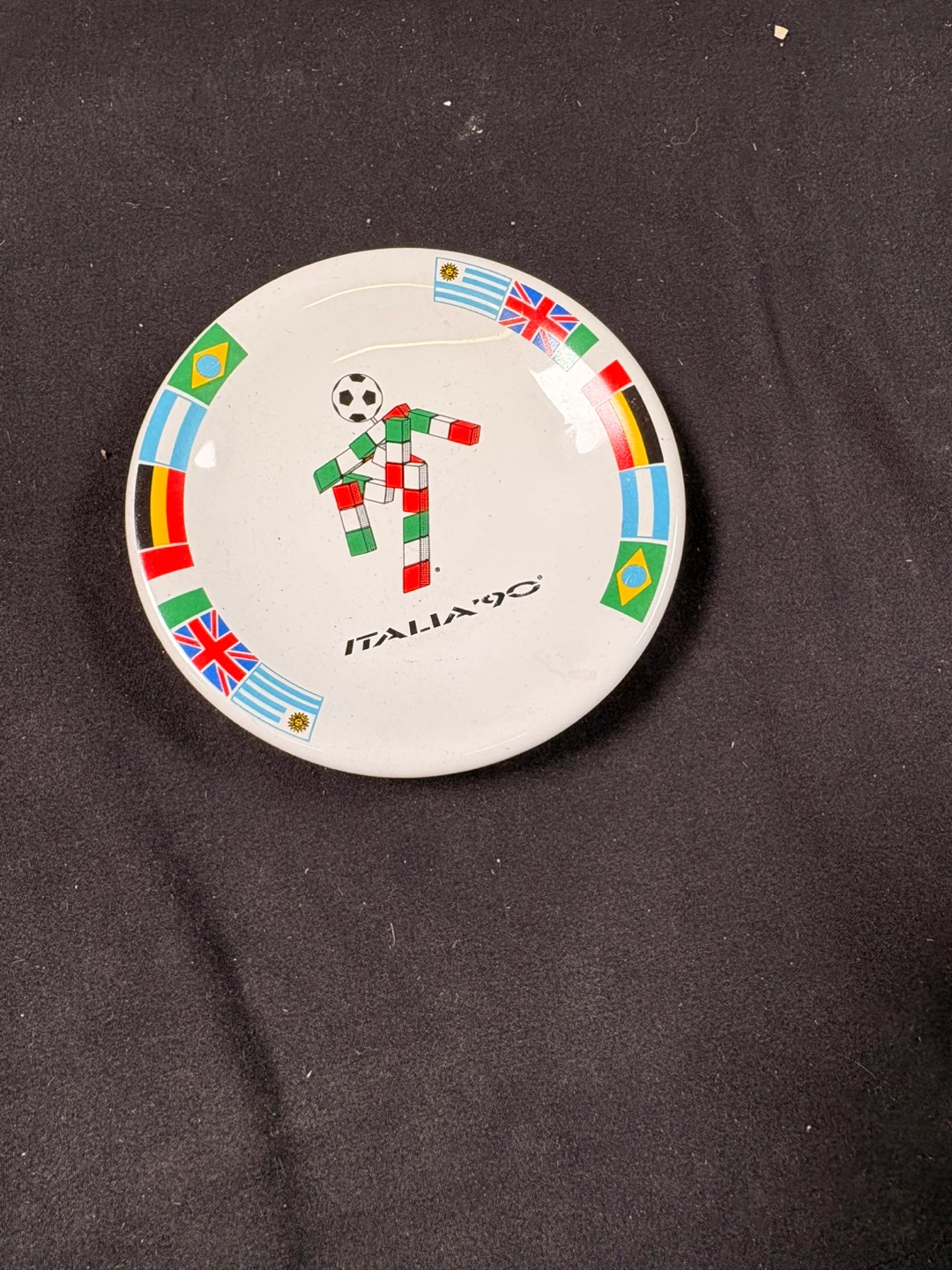 Italia '90 Soccer Plate