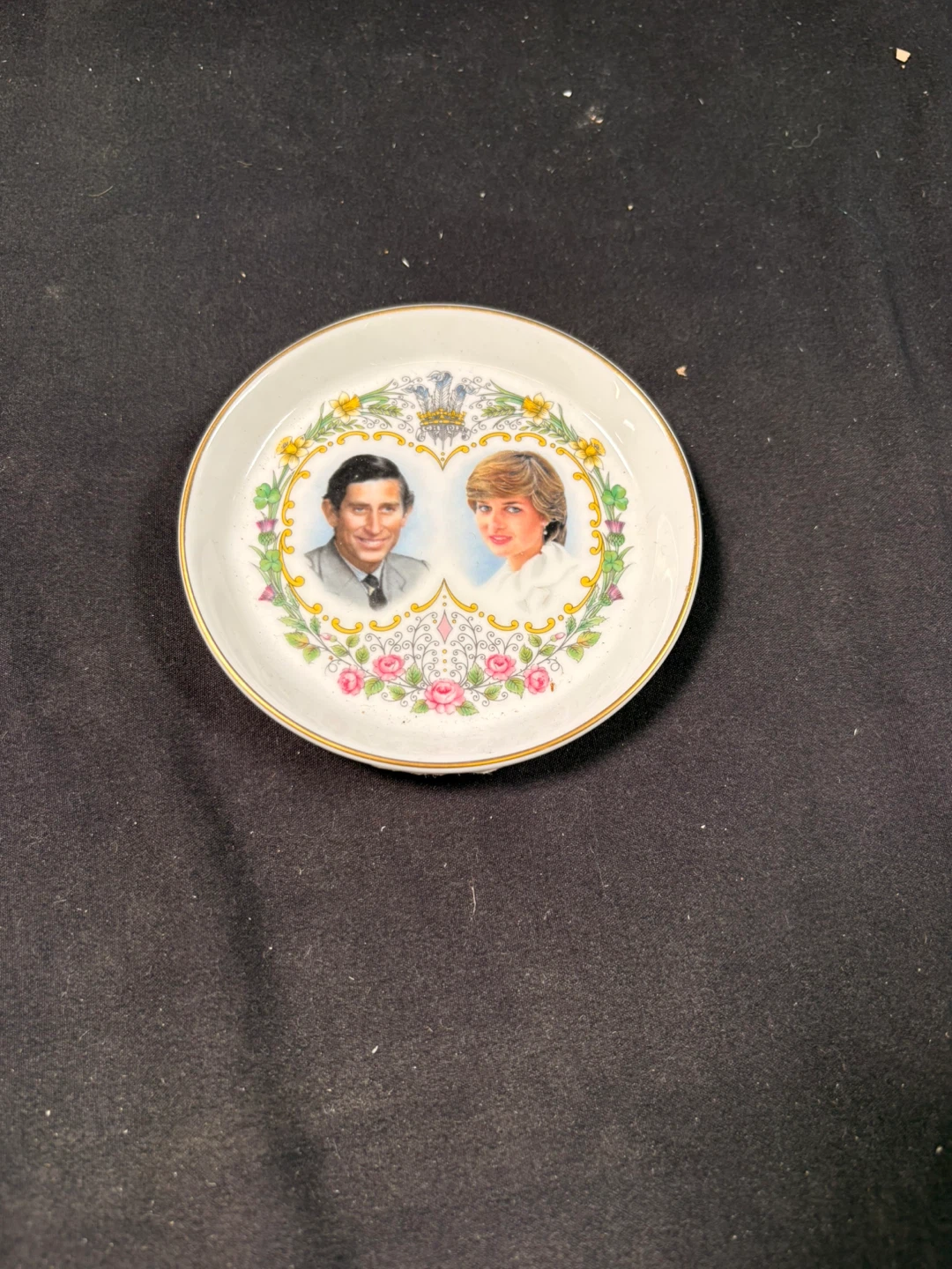 Royal Wedding Commemorative Plate Prince Charles & Lady Diana