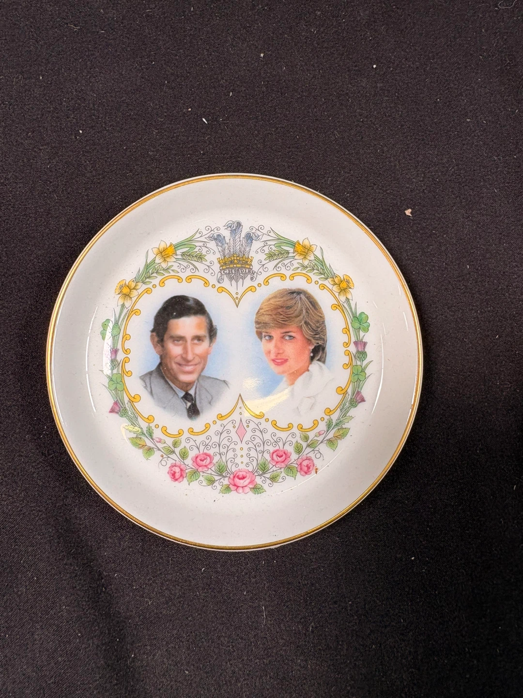 Royal Wedding Commemorative Plate Prince Charles & Lady Diana - photo 2