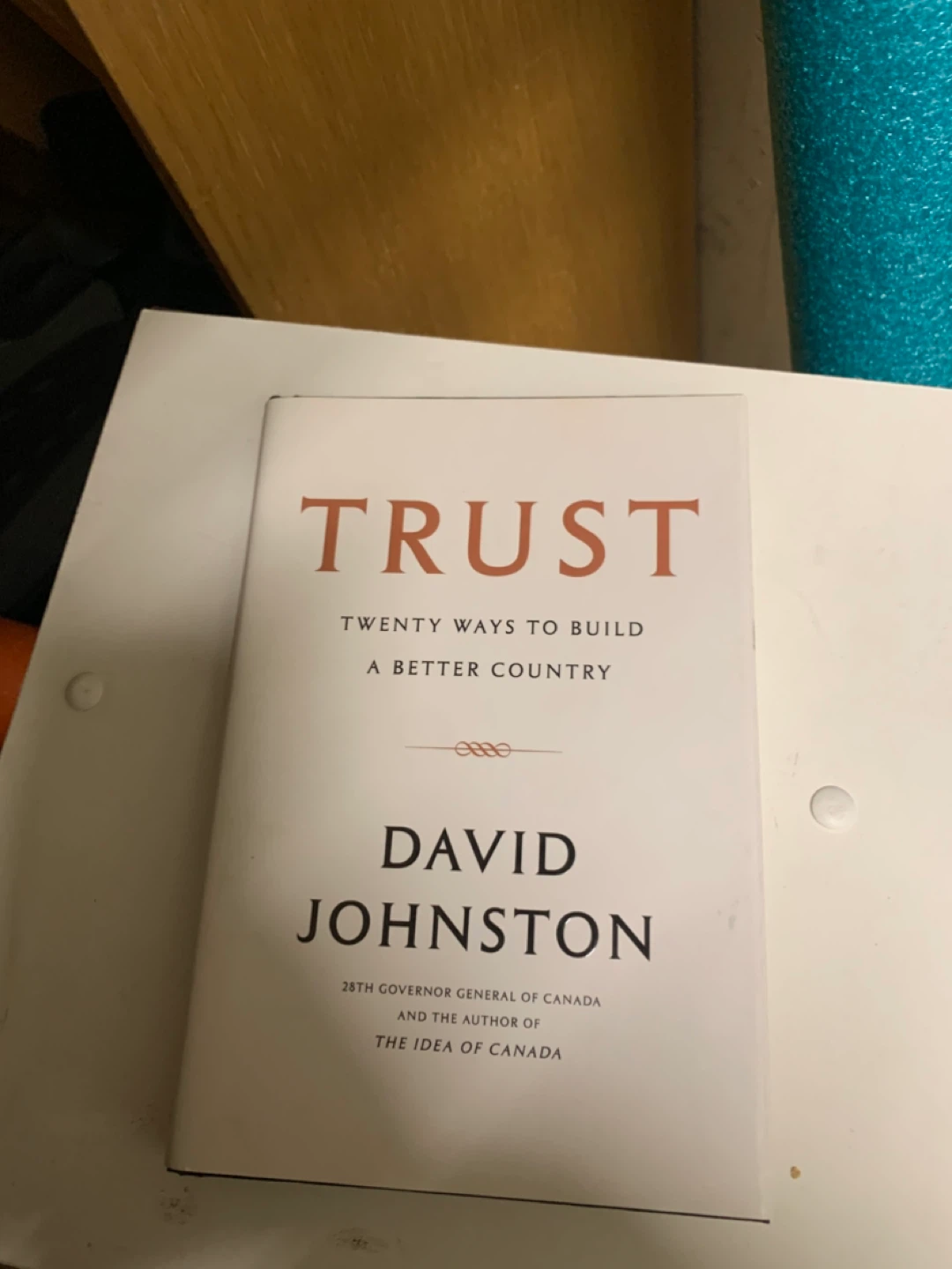 Trust: Twenty Ways to Build a Better Country by David Johnston