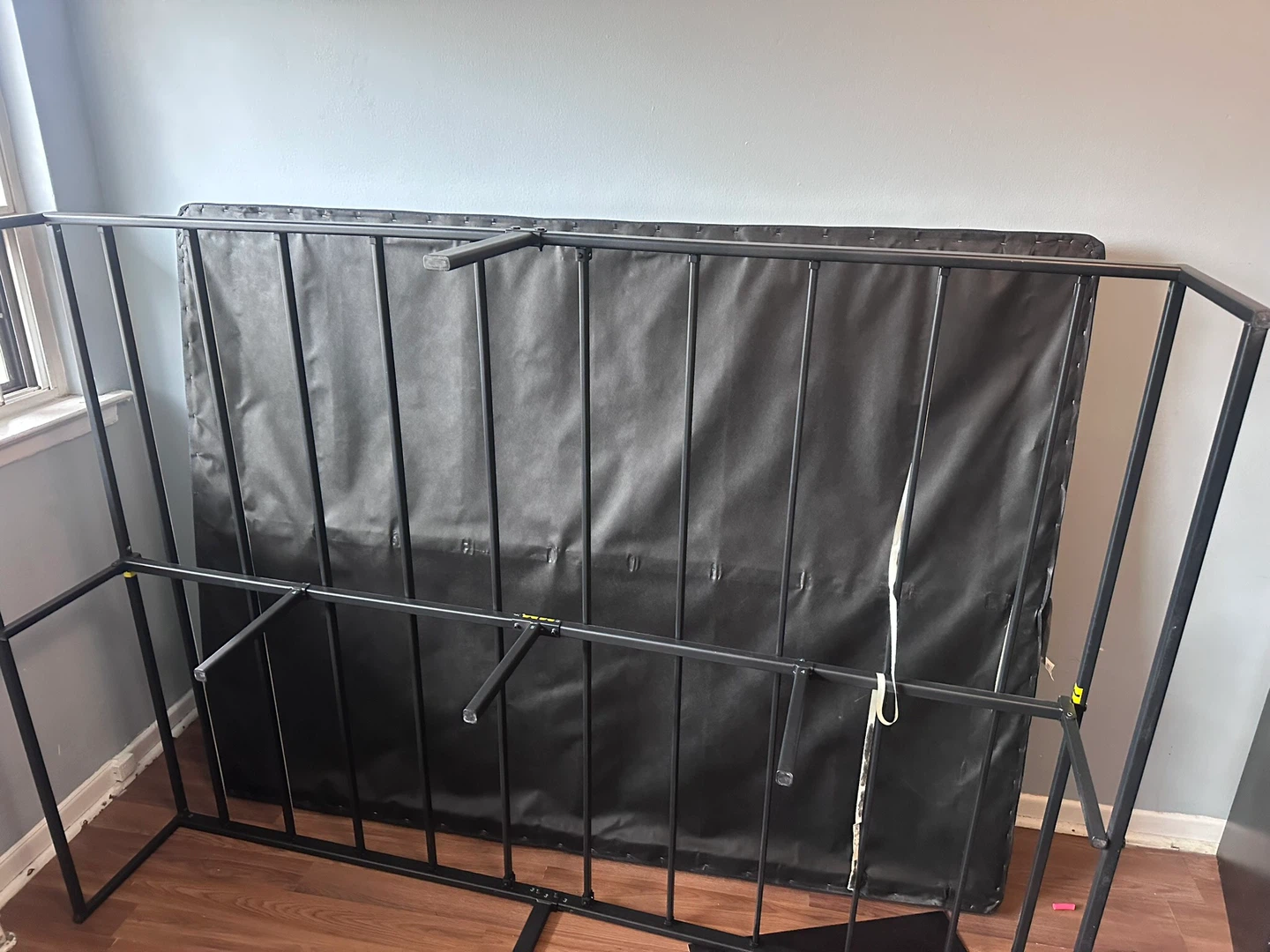 Queen bed frame with bed box