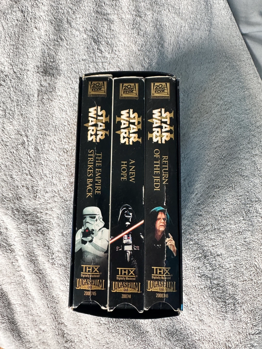 Star Wars Original Trilogy VHS Tapes