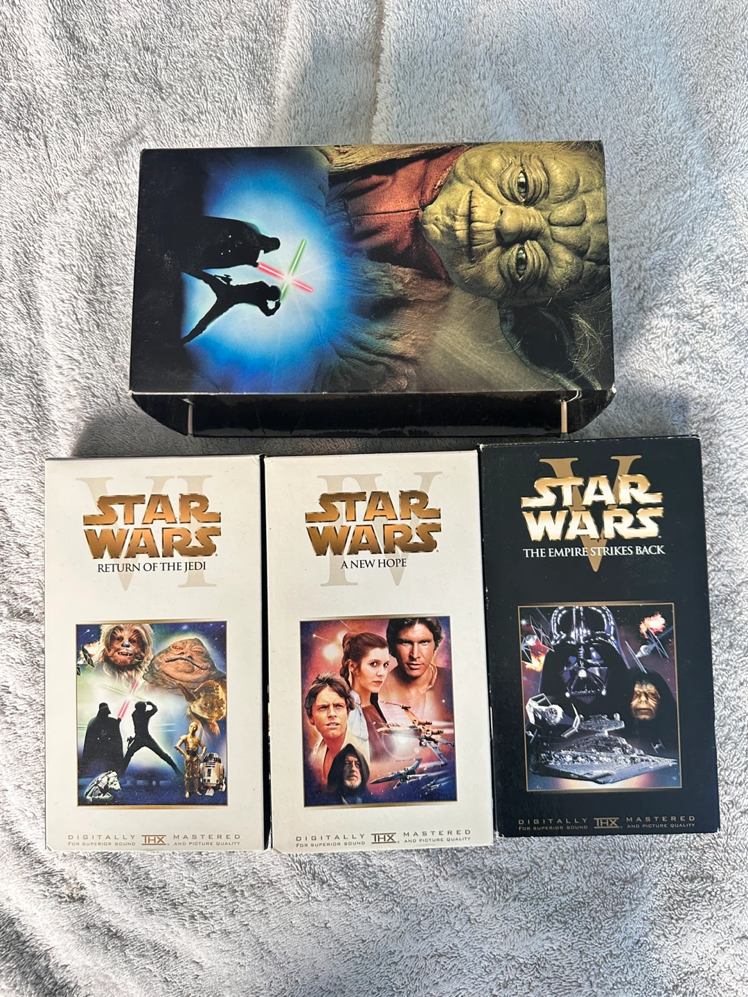 Star Wars Original Trilogy VHS Tapes - photo 4