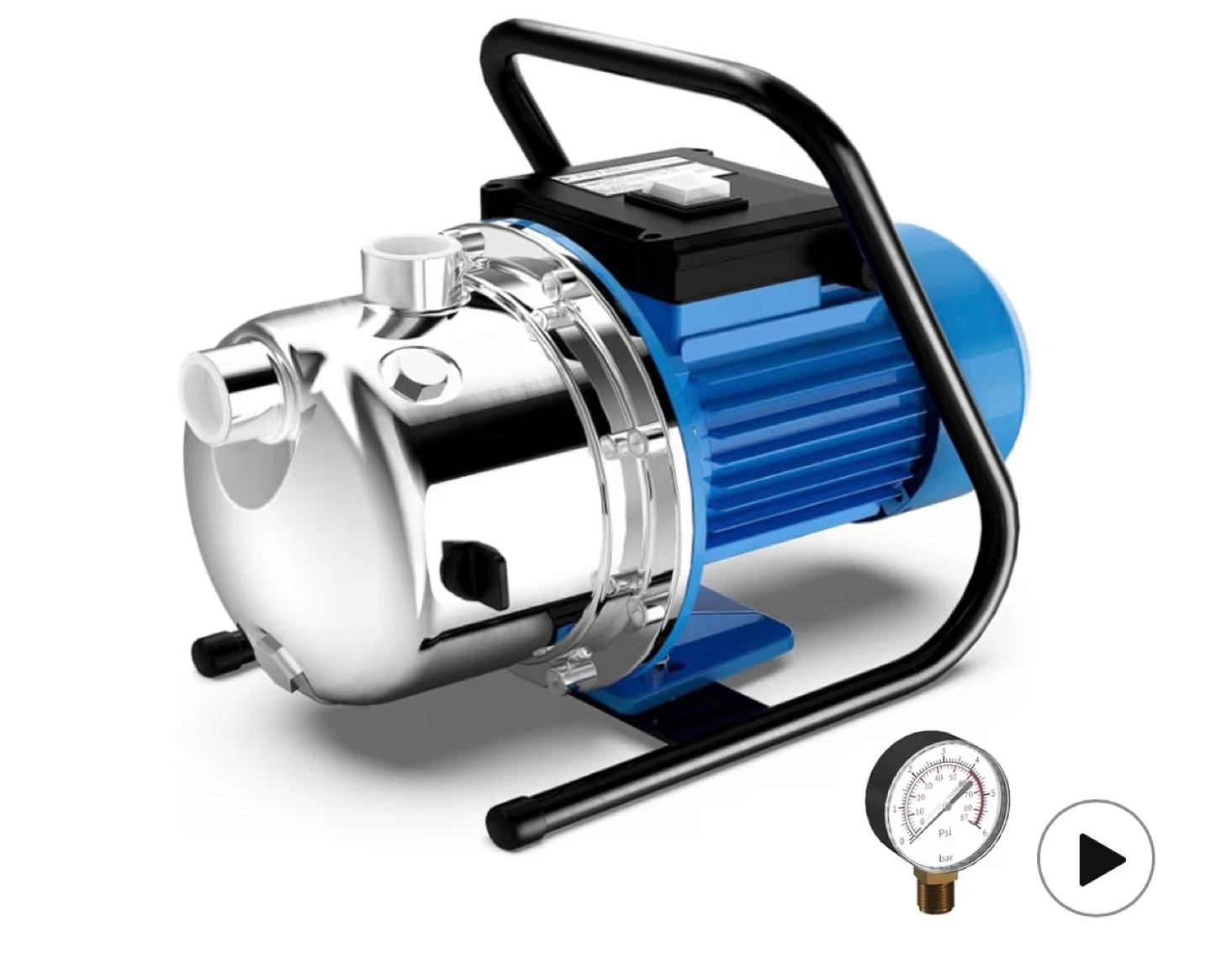 FOTING Shallow Well Jet Pump JGP11007WUINOX 1.6 HP