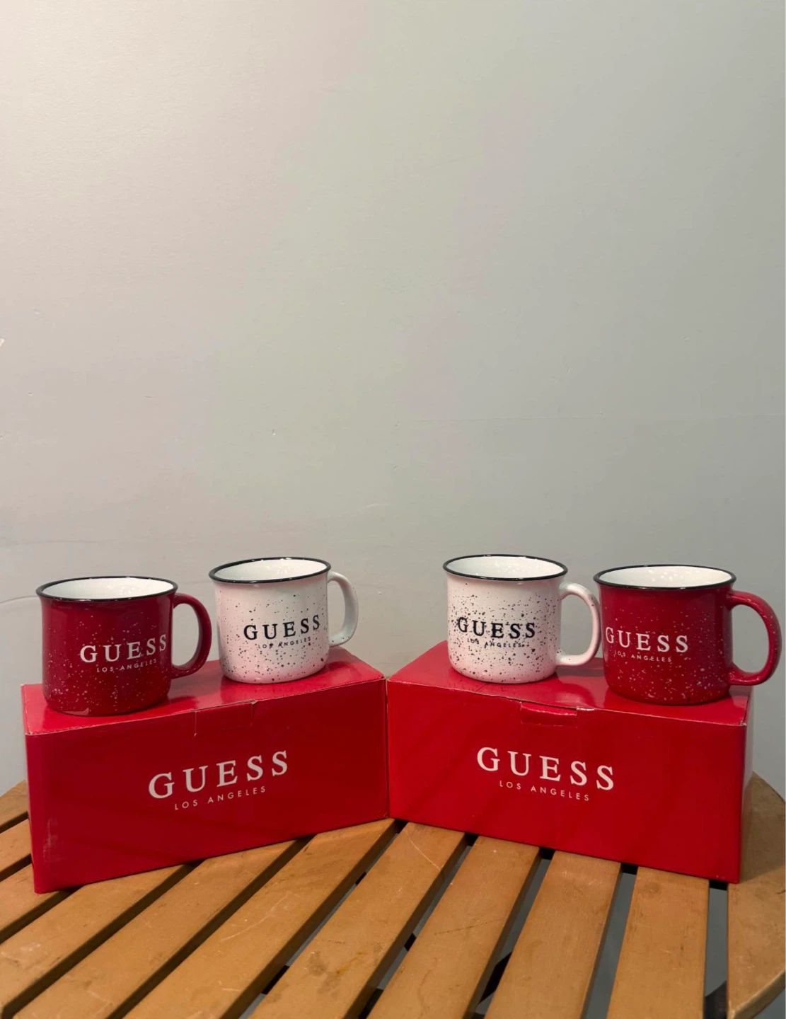 GUESS 4-Pack Cups – Brand New / Never Used