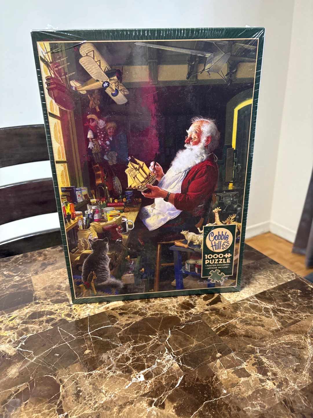Cobble Hill "Santa's Workshop" 1000+ Piece Puzzle