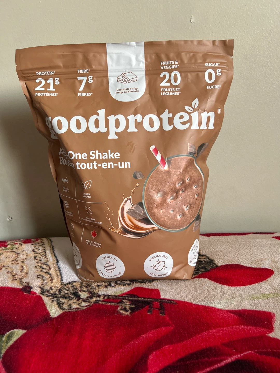 UNOPENED Good Protein Chocolate Fudge "All in One Shake"
