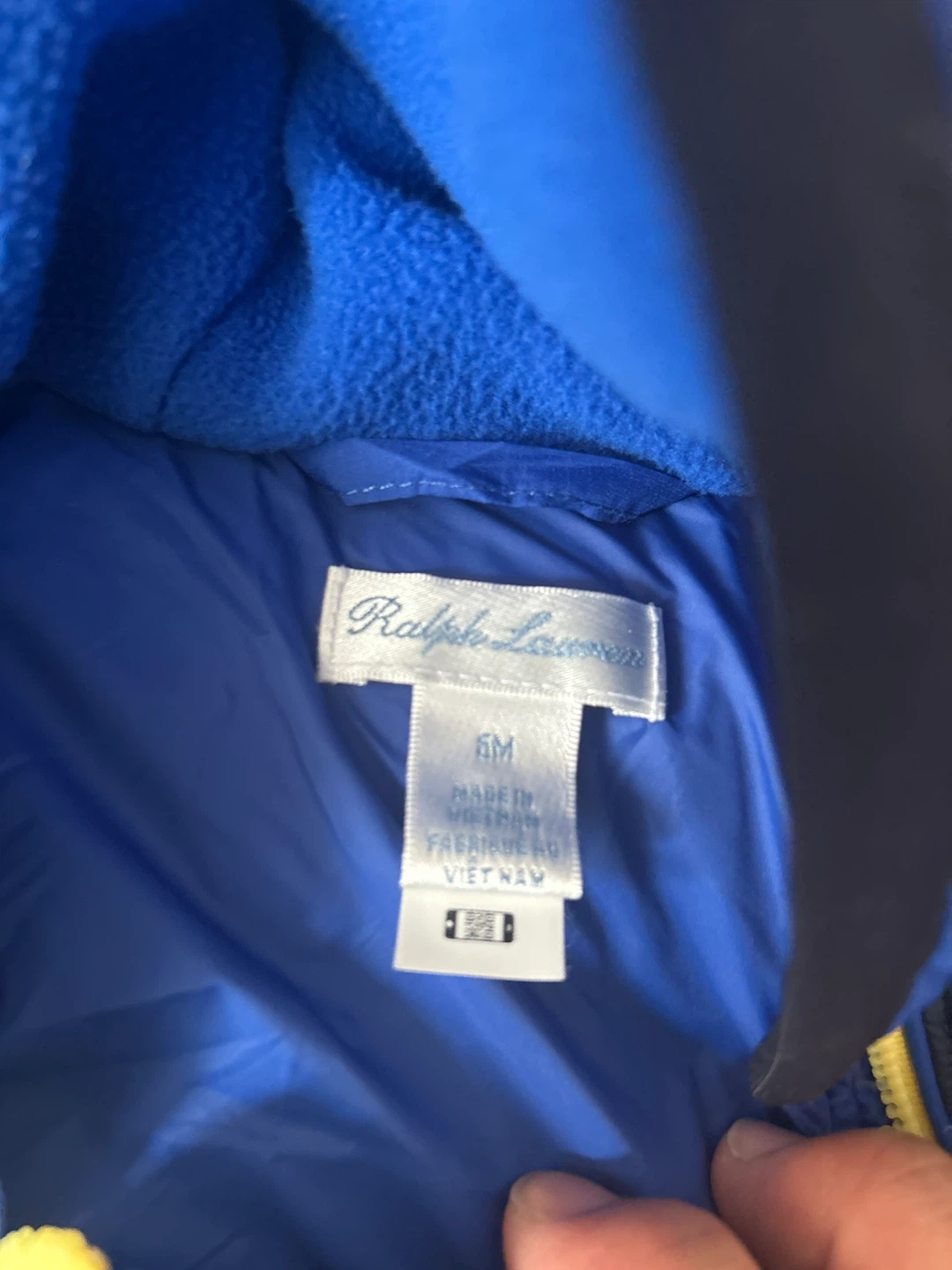 Ralph Lauren Baby Snowsuit 6M Blue - photo 2