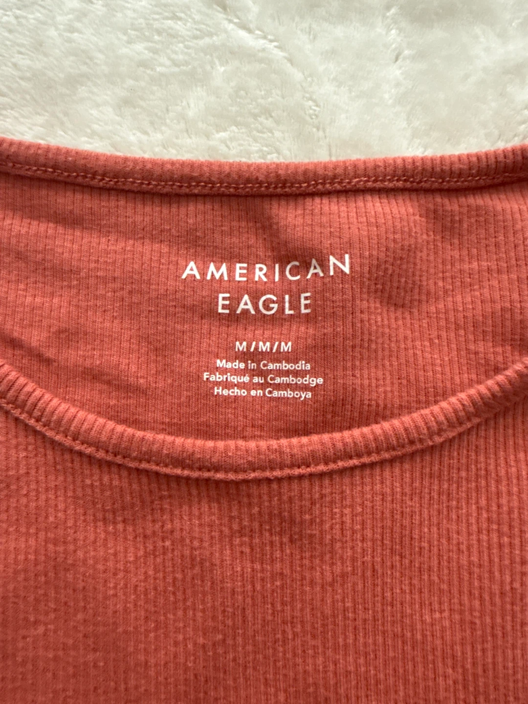 American Eagle Ribbed Tank Top - Medium - photo 2