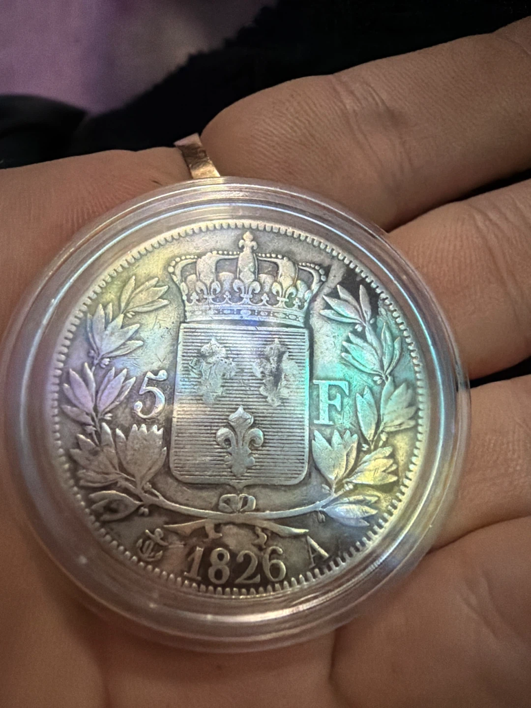 1826 Charles X 5 Francs Coin