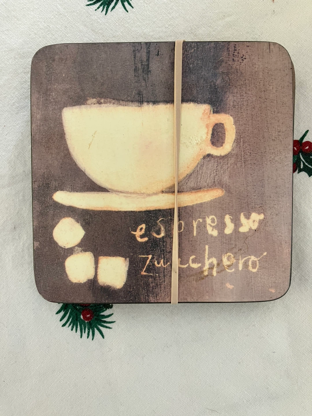 Espresso Zucchero Coasters