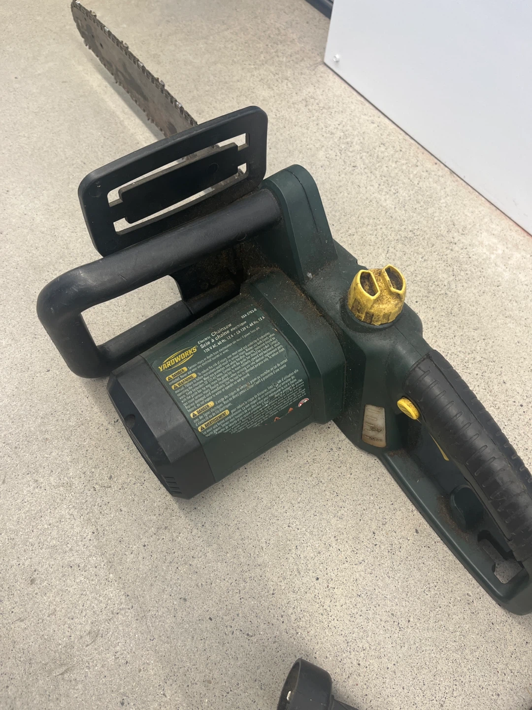 Yardworks Electric Chainsaw - photo 2