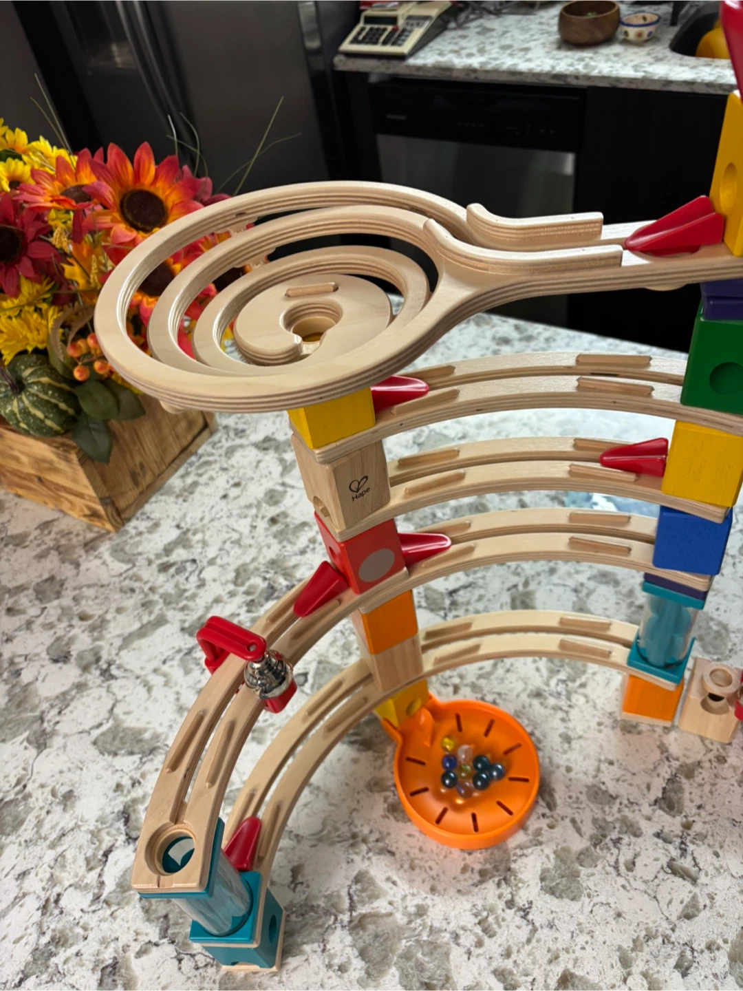 Hape Quadrilla Castle Escape Marble Run Construction Toy - photo 3