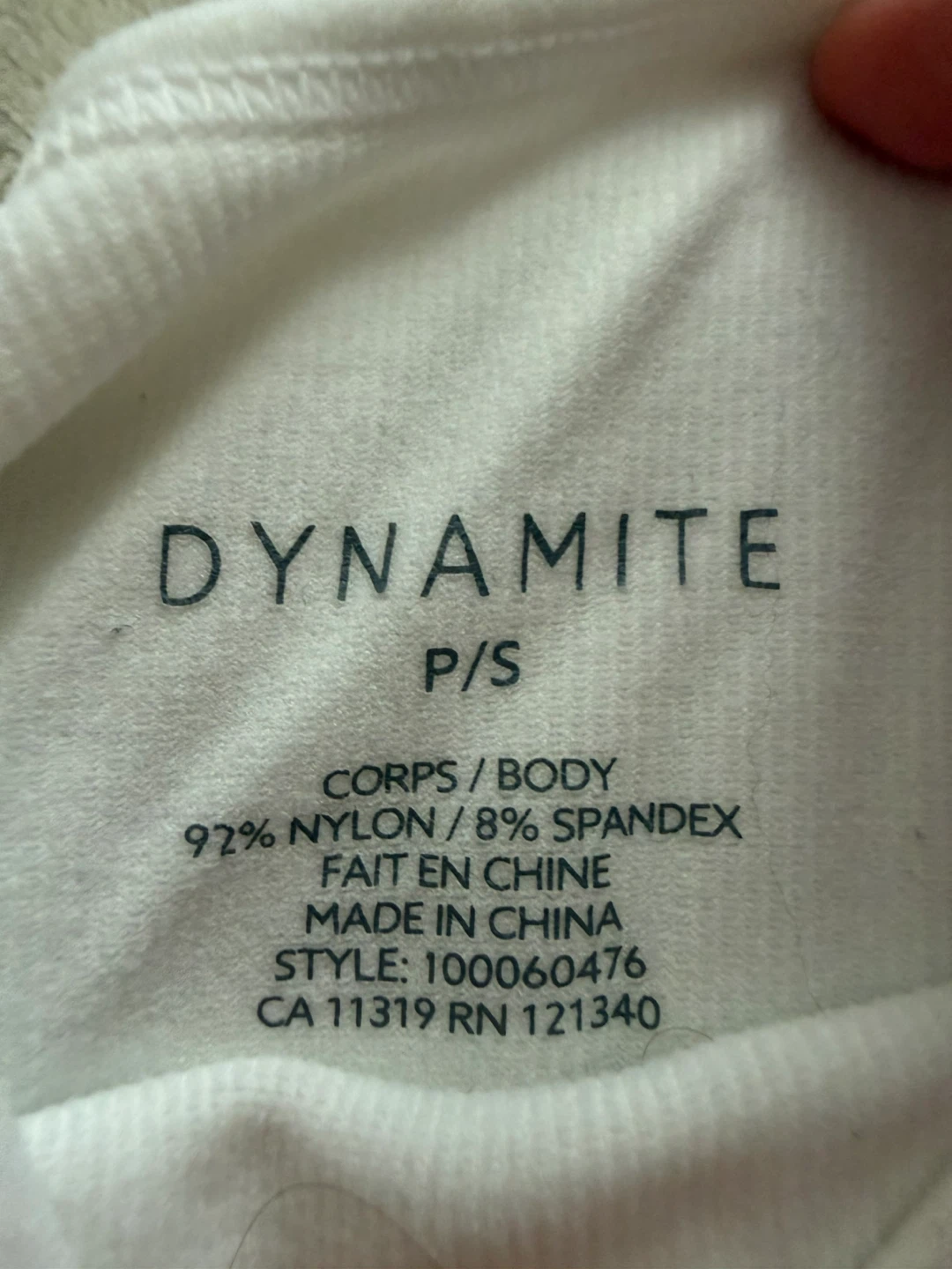 Dynamite Long Sleeve Crop Tops - P/S - photo 2