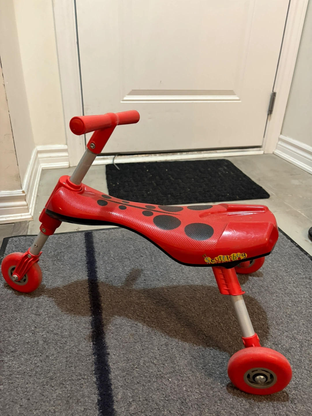 Red Ladybug Ride-On Toy