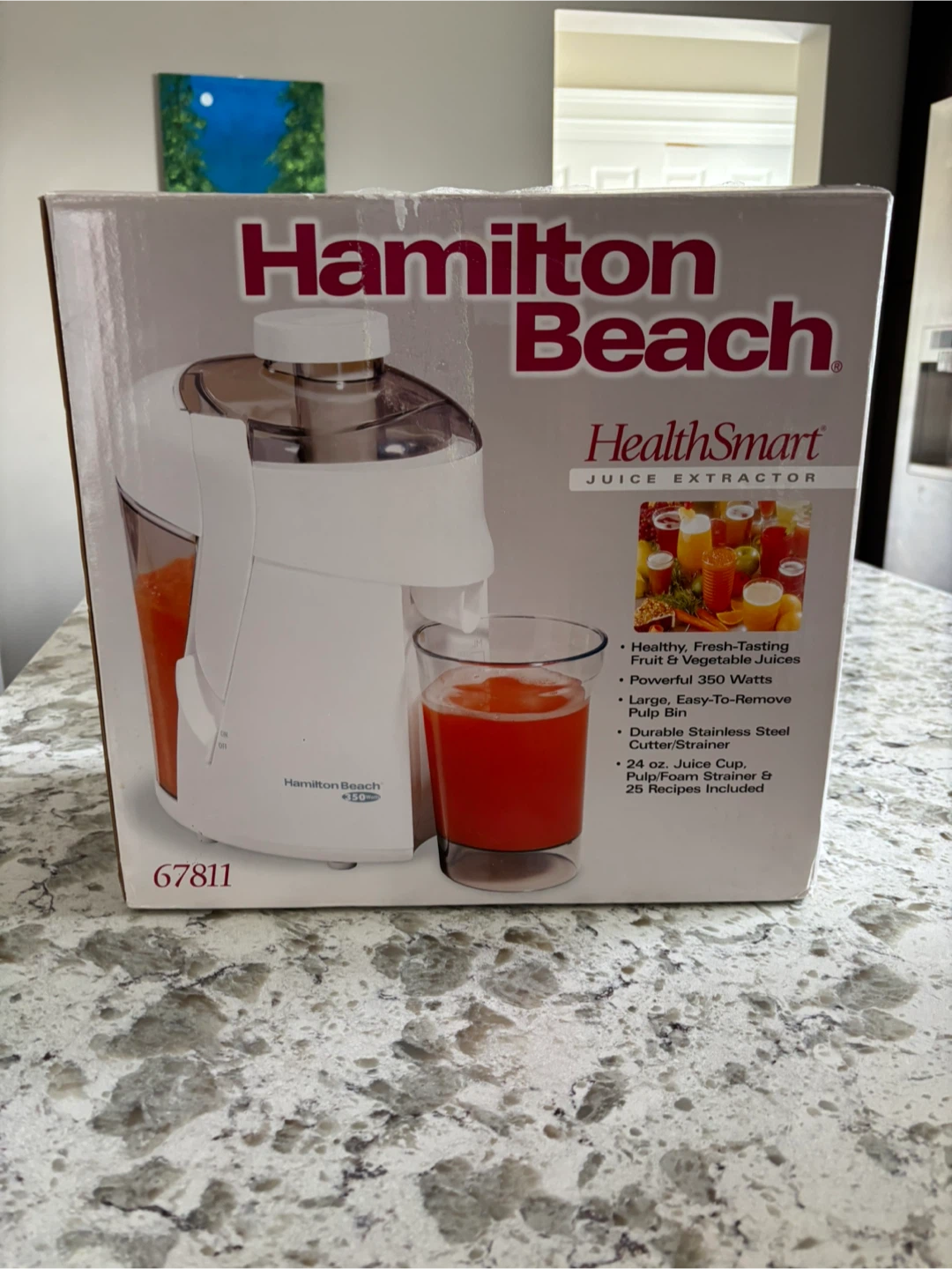 Hamilton Beach HealthSmart Electric Juice Extractor 67811