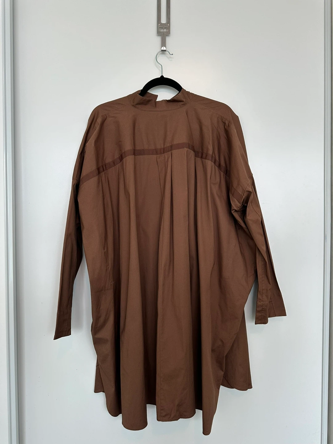 Uniqlo Women's Long Sleeve Stand Collar Blouse - photo 2