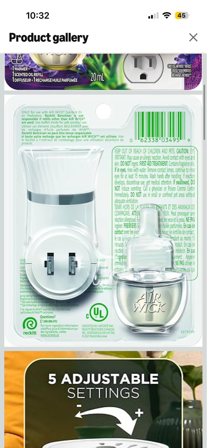 Air Wick Plug-In Warmer – No Refill - photo 2