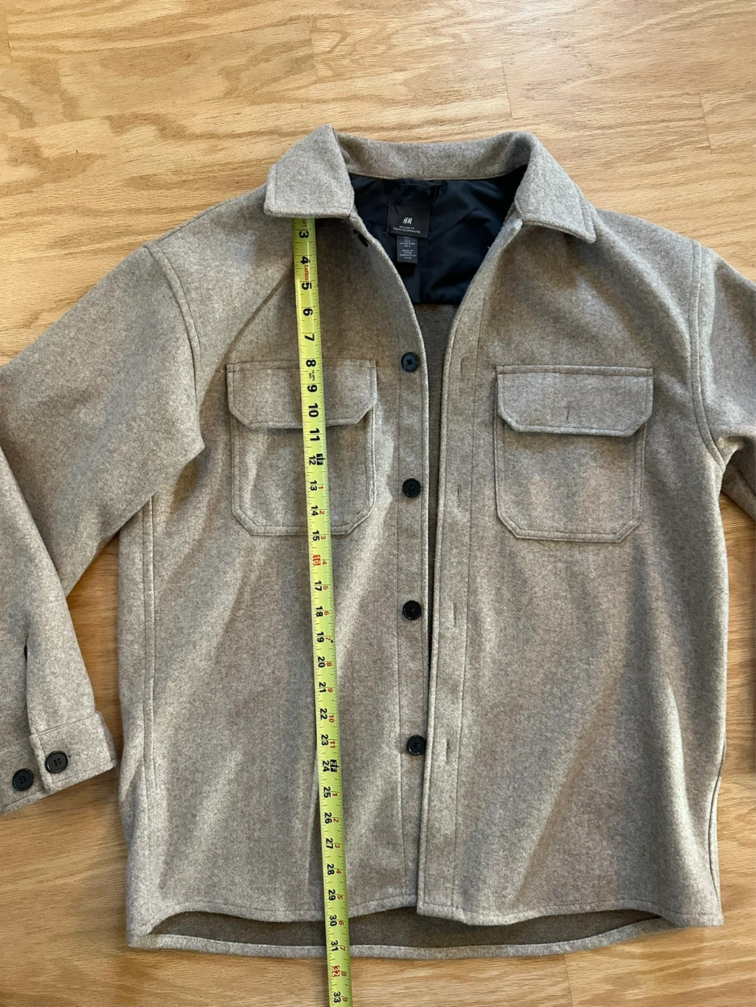 H&M over shirt large - photo 5