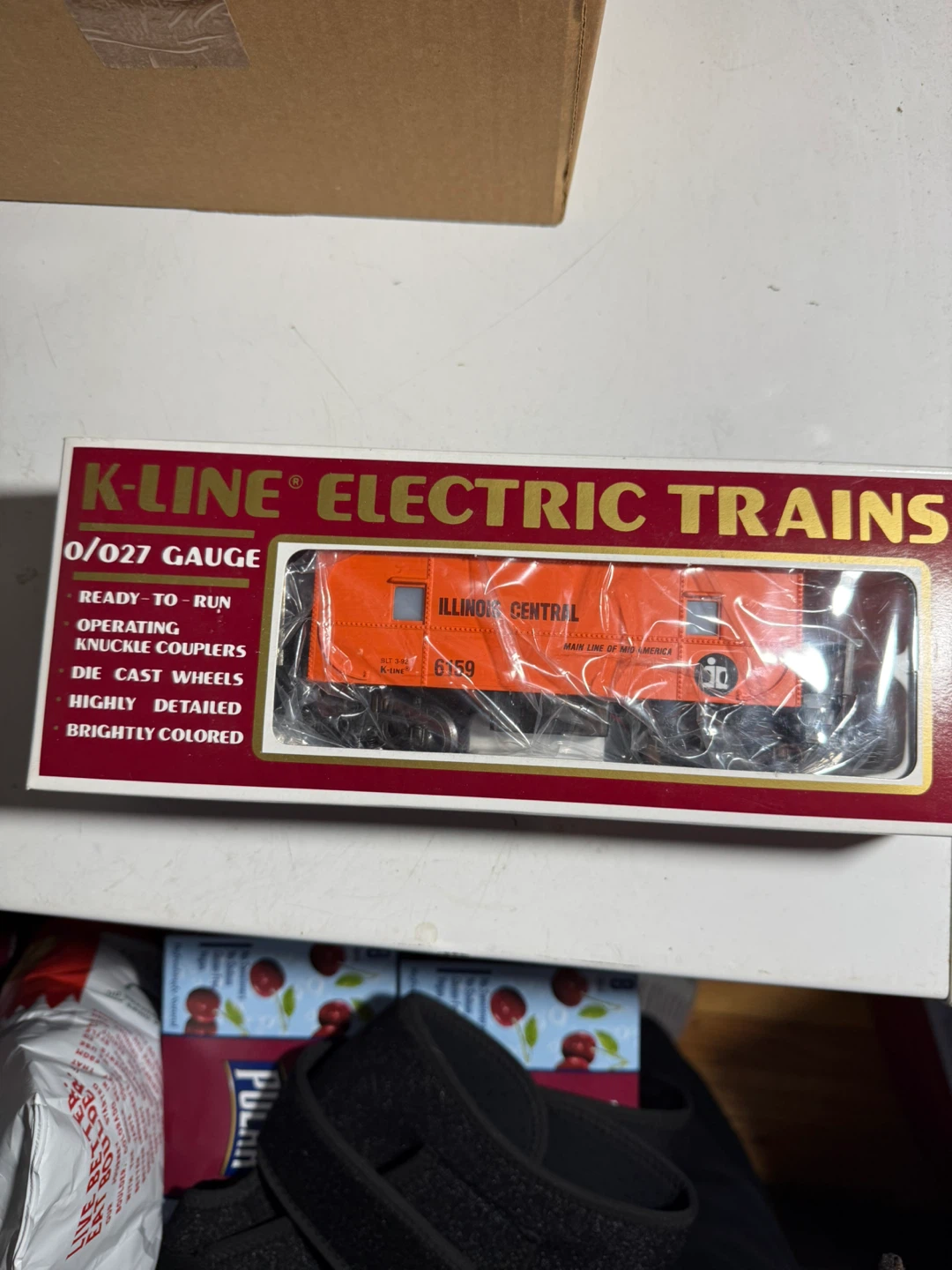 K-Line O/027 Gauge Illinois Central Electric Train