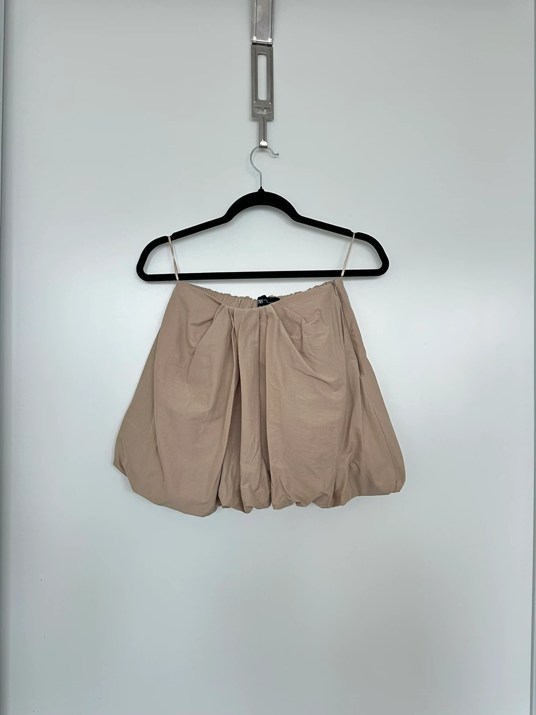 ZARA Bubble Skirt - XS - Beige