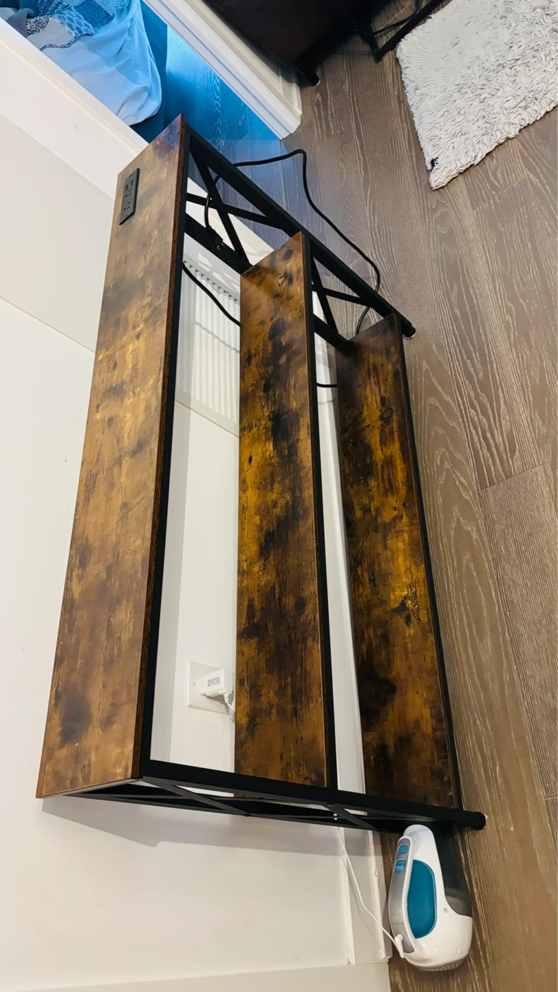 Sofa Table with Built-in Outlet and USB Ports - photo 4