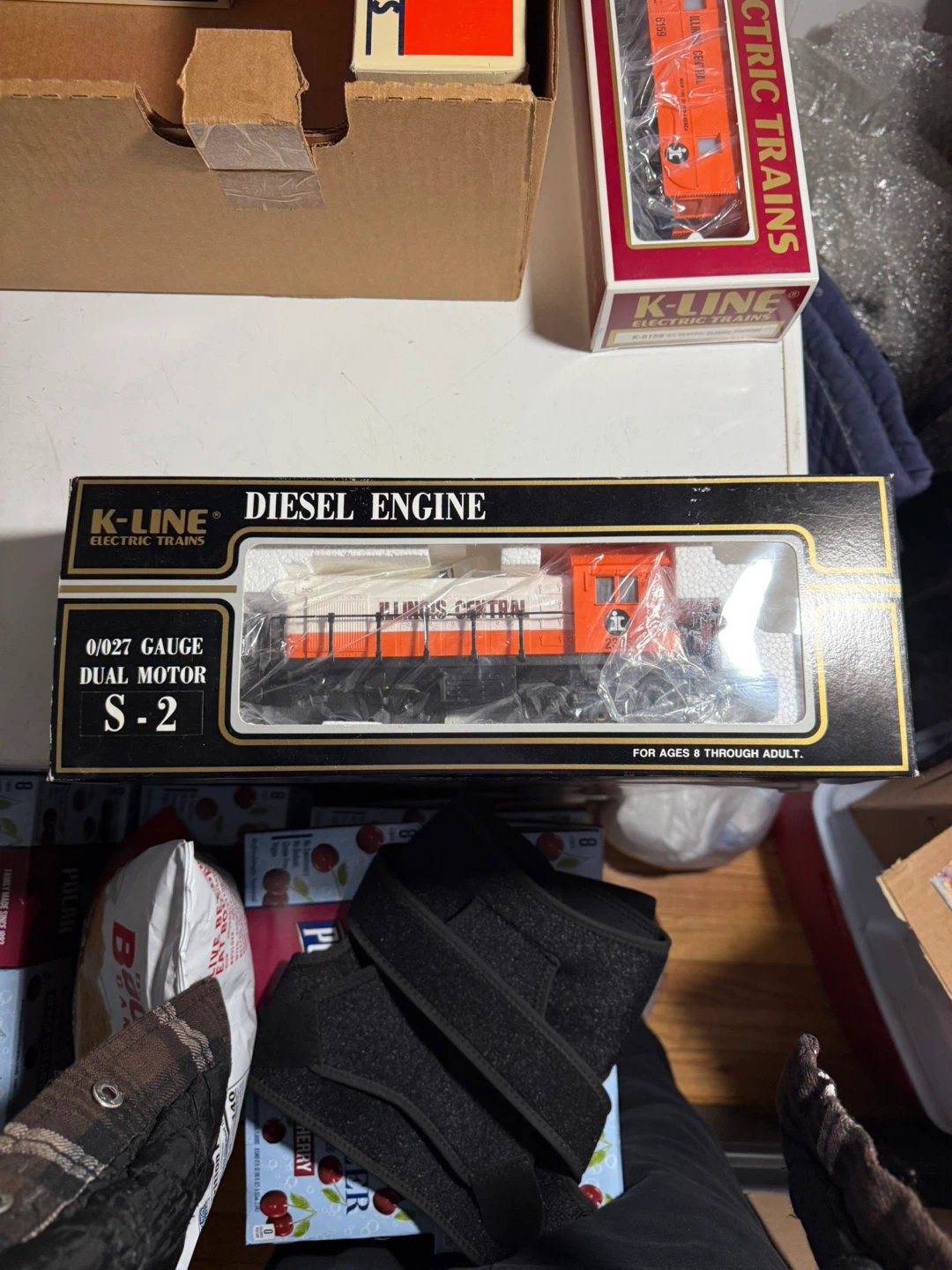 K-Line Electric Trains S-2 Illinois Central Diesel Engine O/027