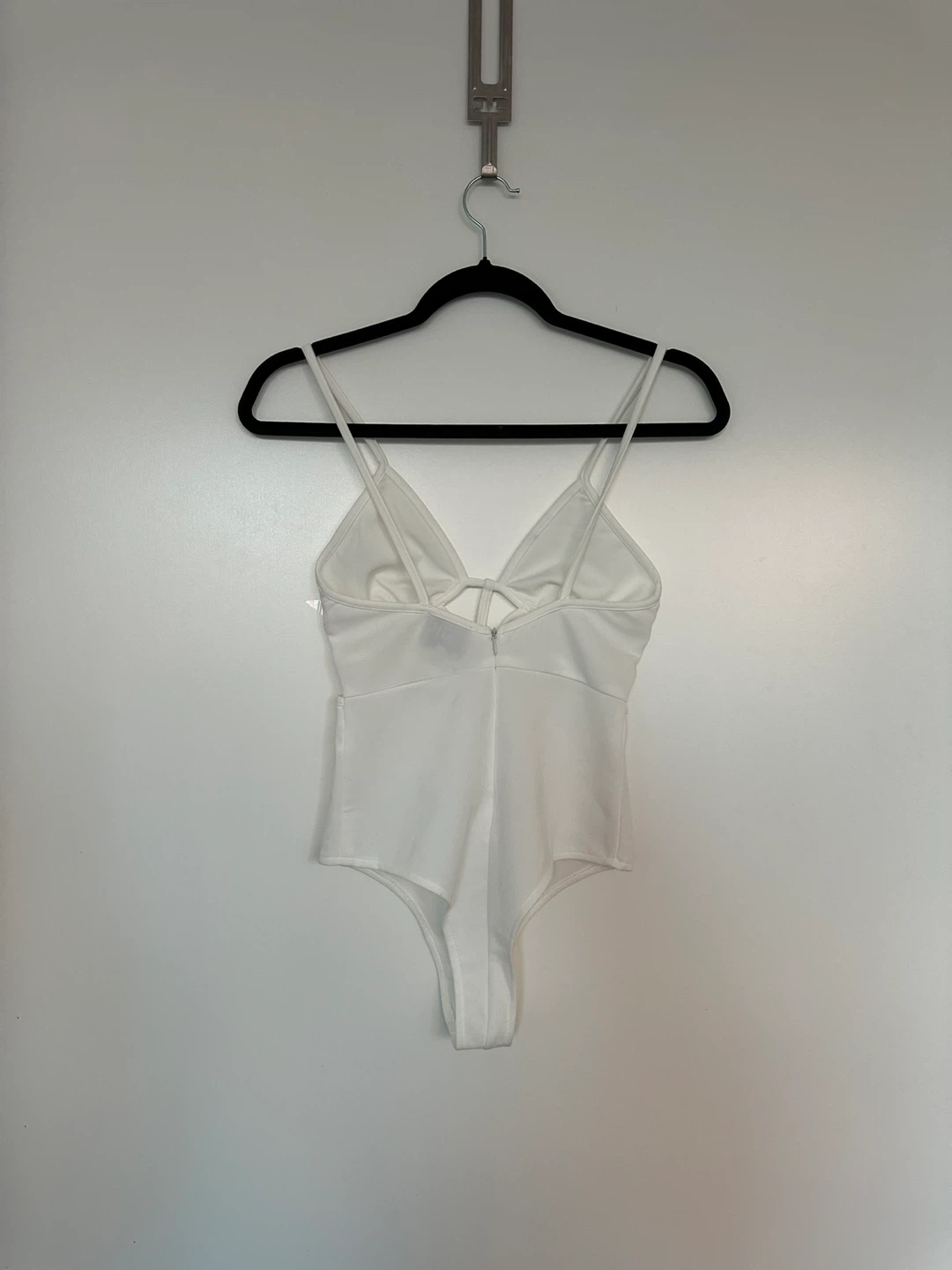 Sabo Skirt White Caged Bodysuit XS - photo 2