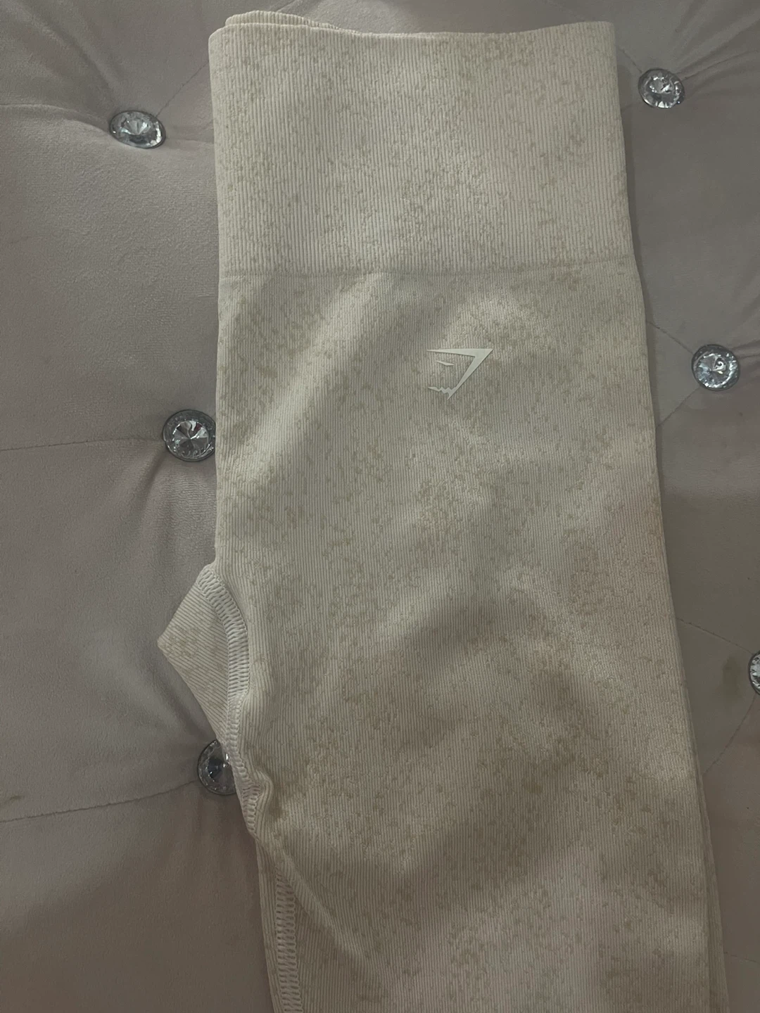 Gymshark Adapt Seamless Leggings - Light Beige Marl - photo 2
