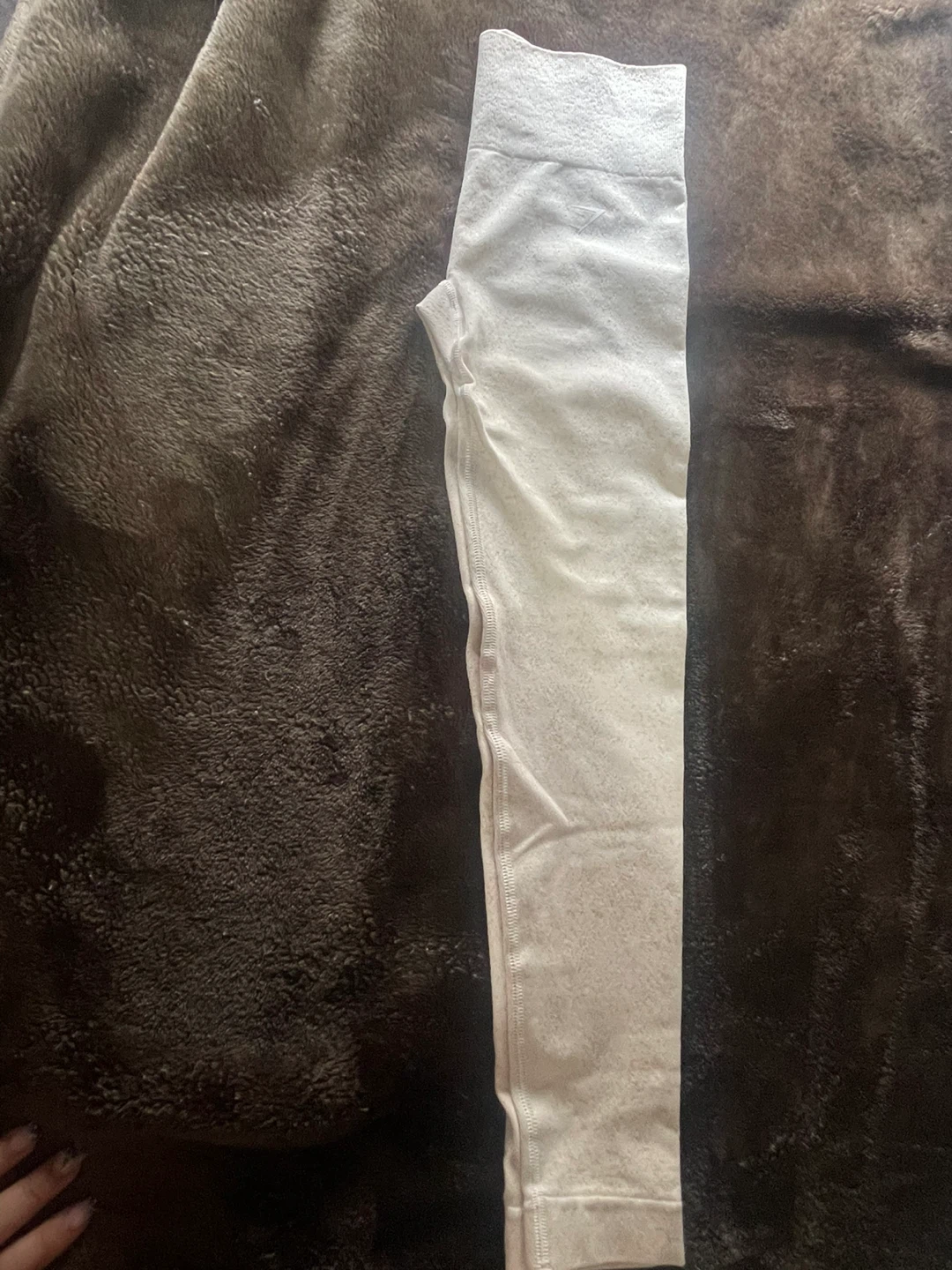 Gymshark Adapt Seamless Leggings - Light Beige Marl