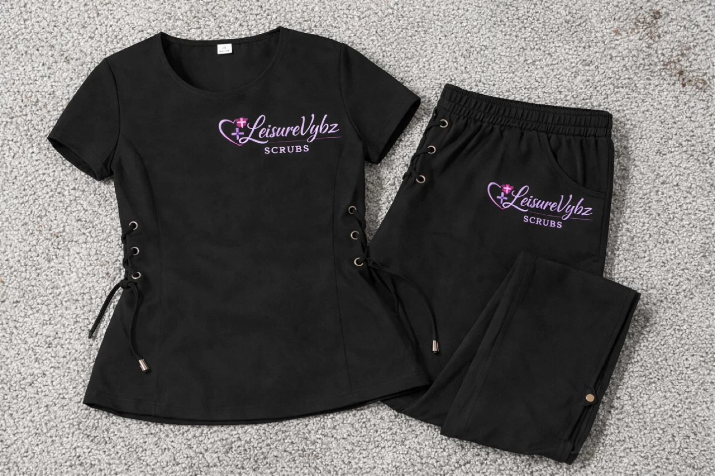 LeisureVybz Luxury Scrub Set - photo 3