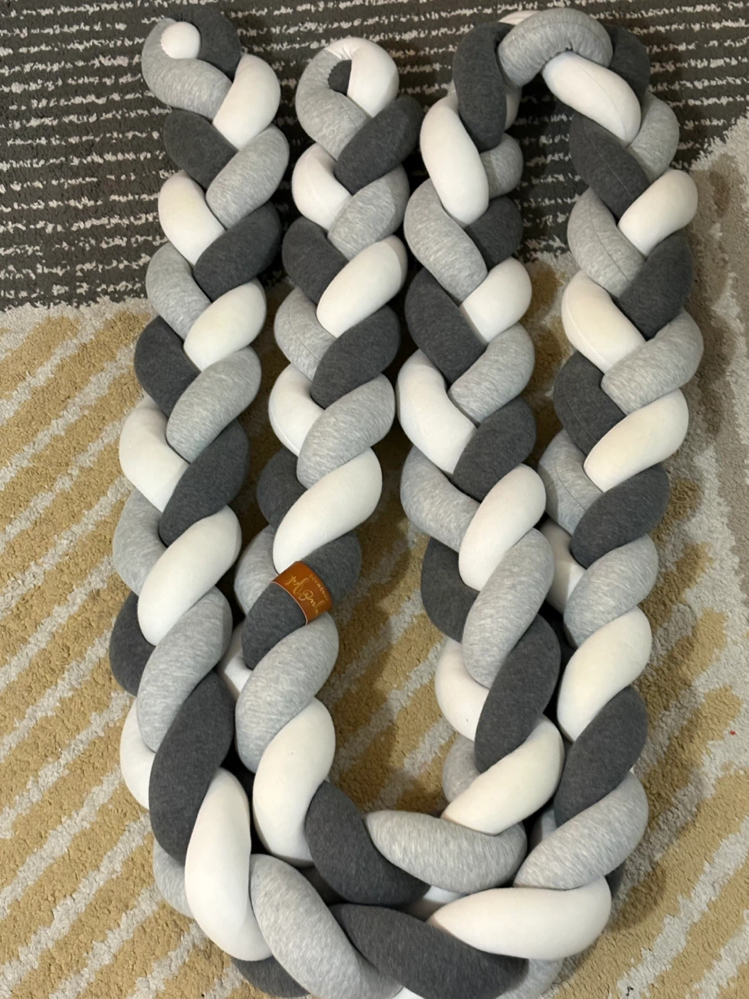 Braided Crib Bumper