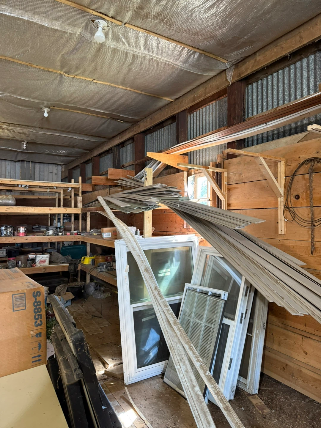 Usable Siding/Trim Boards 800’
