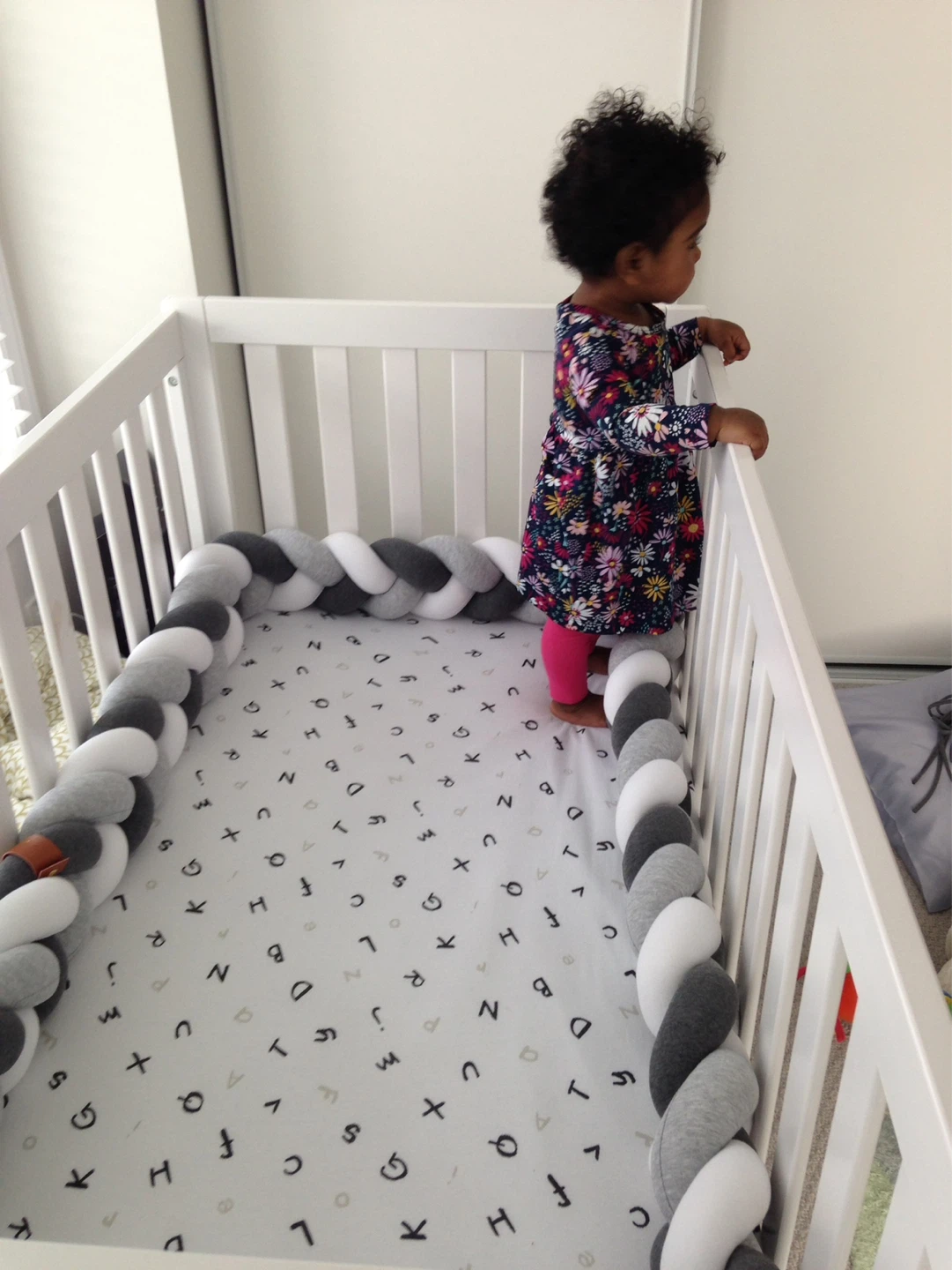 Braided Crib Bumper - photo 4