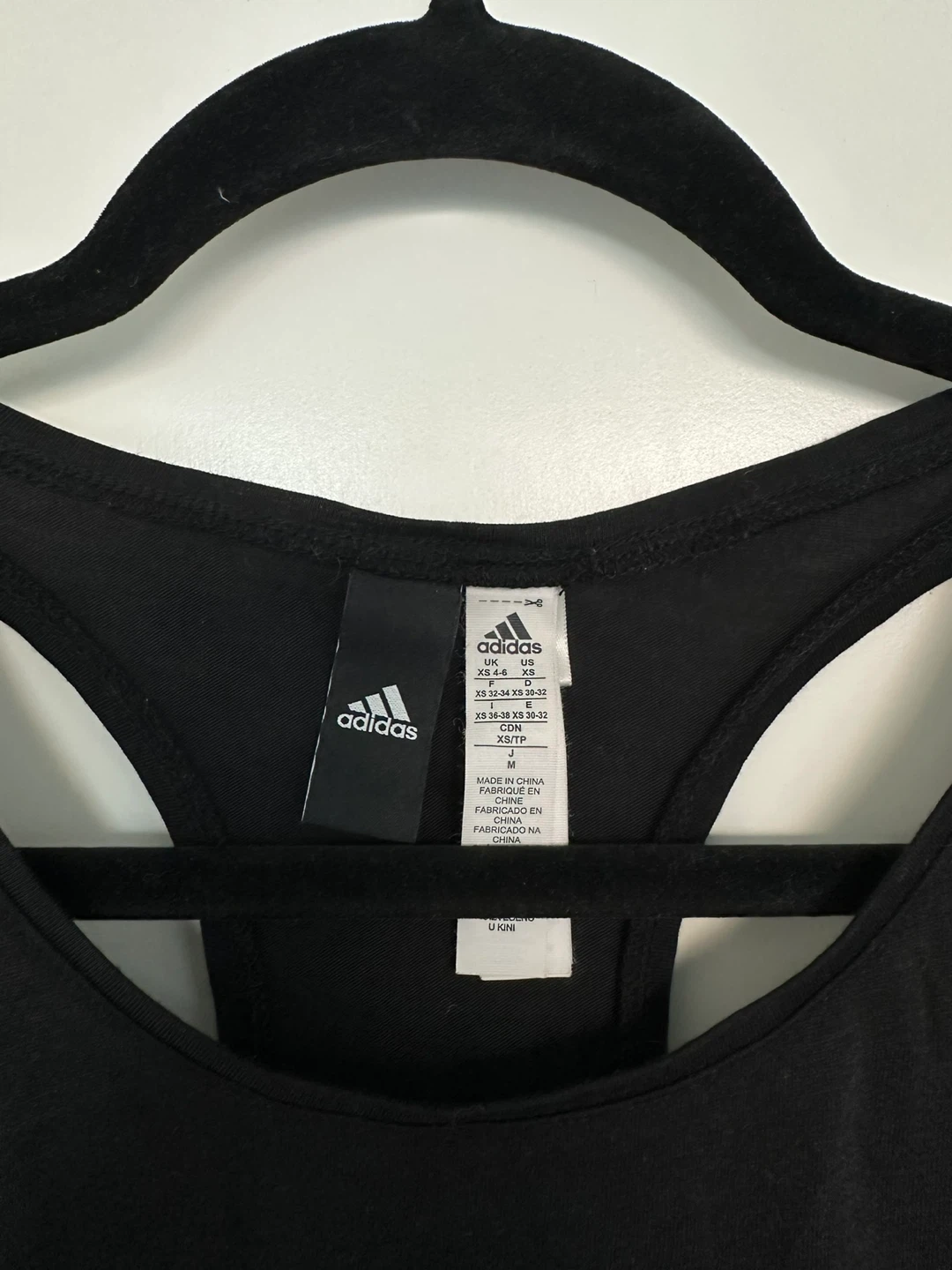 Adidas Black Tank Top Size M - photo 3