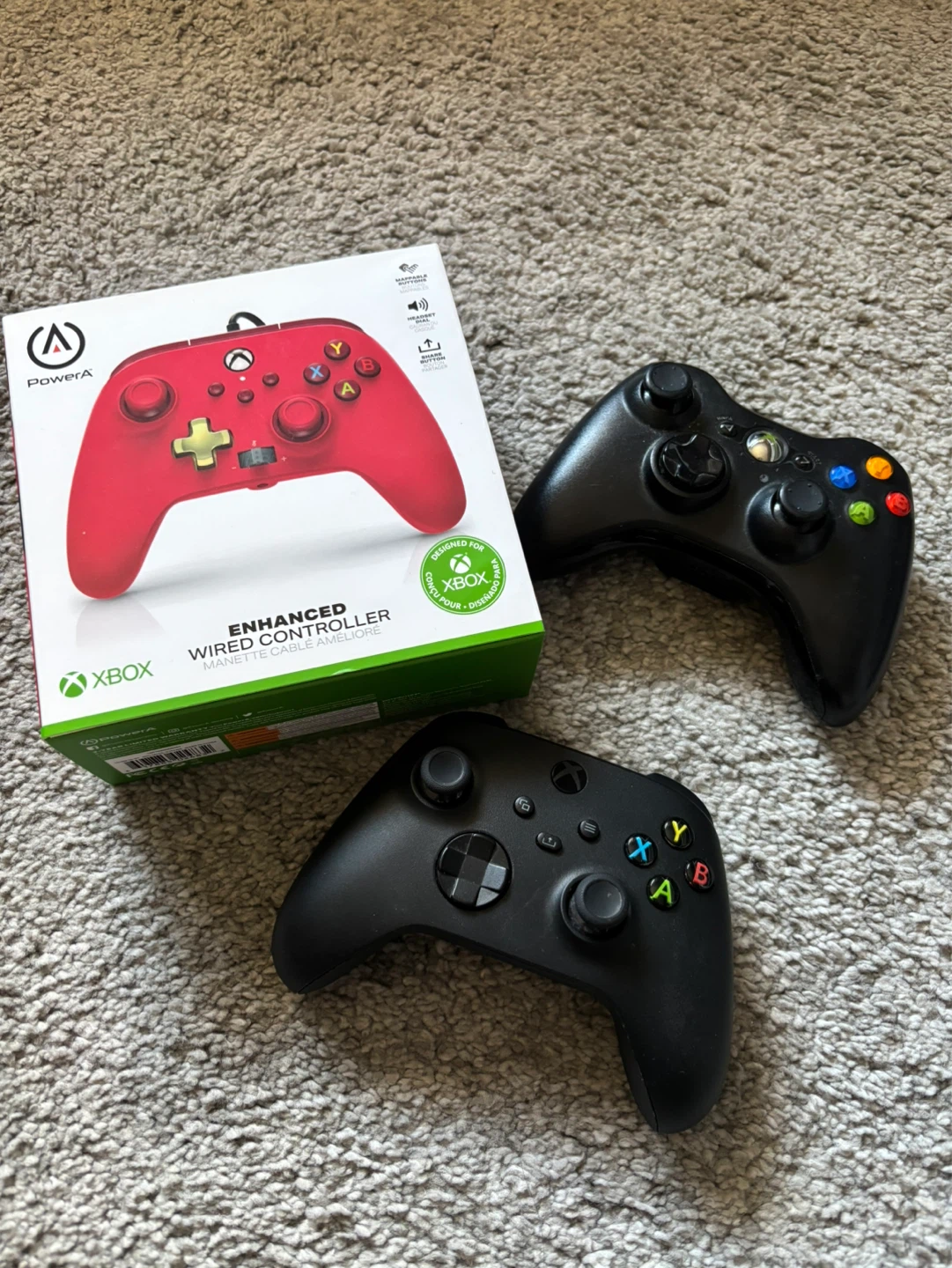 PowerA Enhanced Wired Controller for Xbox - Red