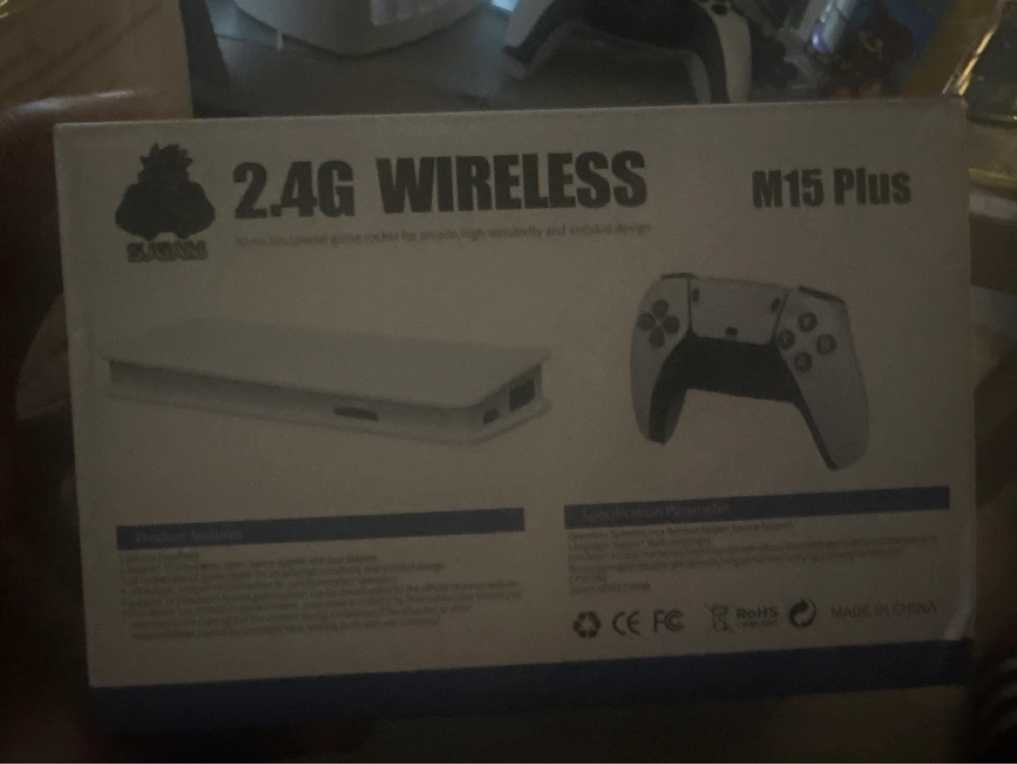2.4G Wireless Game Controller M15 Plus - photo 2