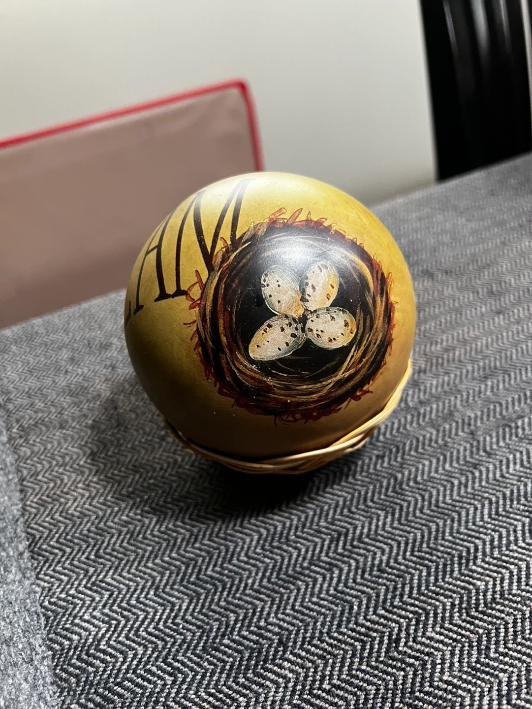 Decorative Bird and Nest Sphere - photo 3