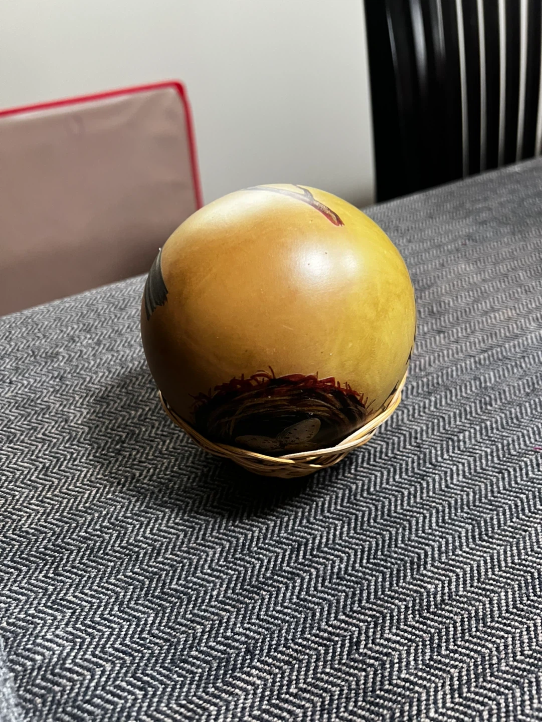 Decorative Bird and Nest Sphere - photo 5