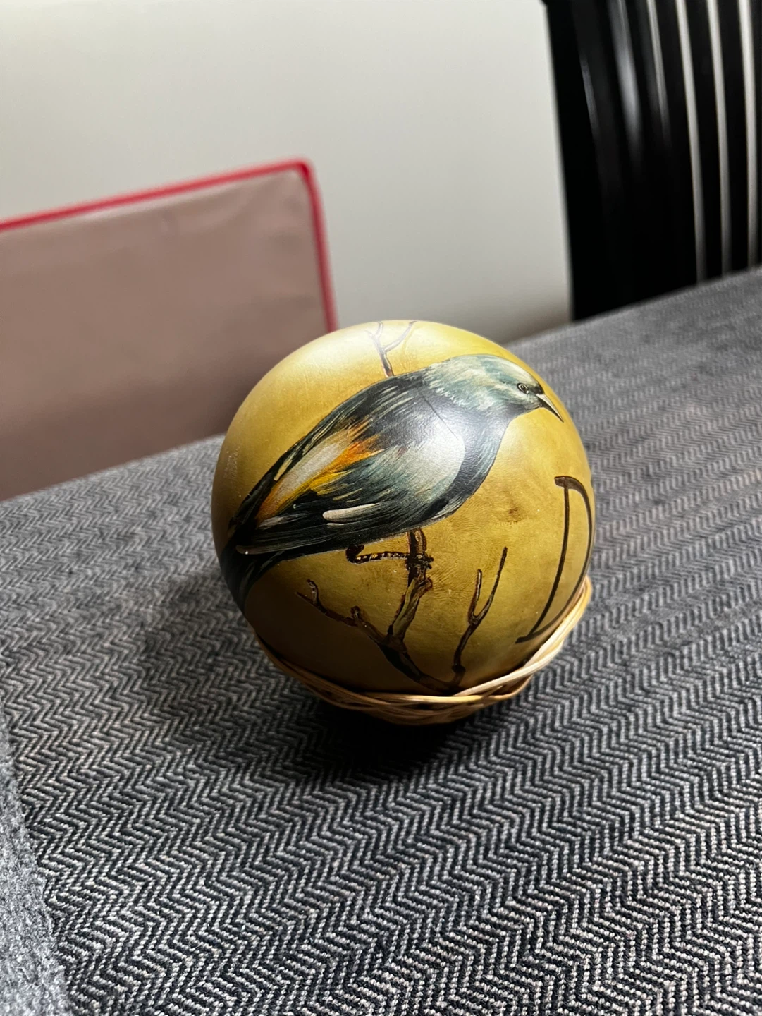 Decorative Bird and Nest Sphere - photo 4