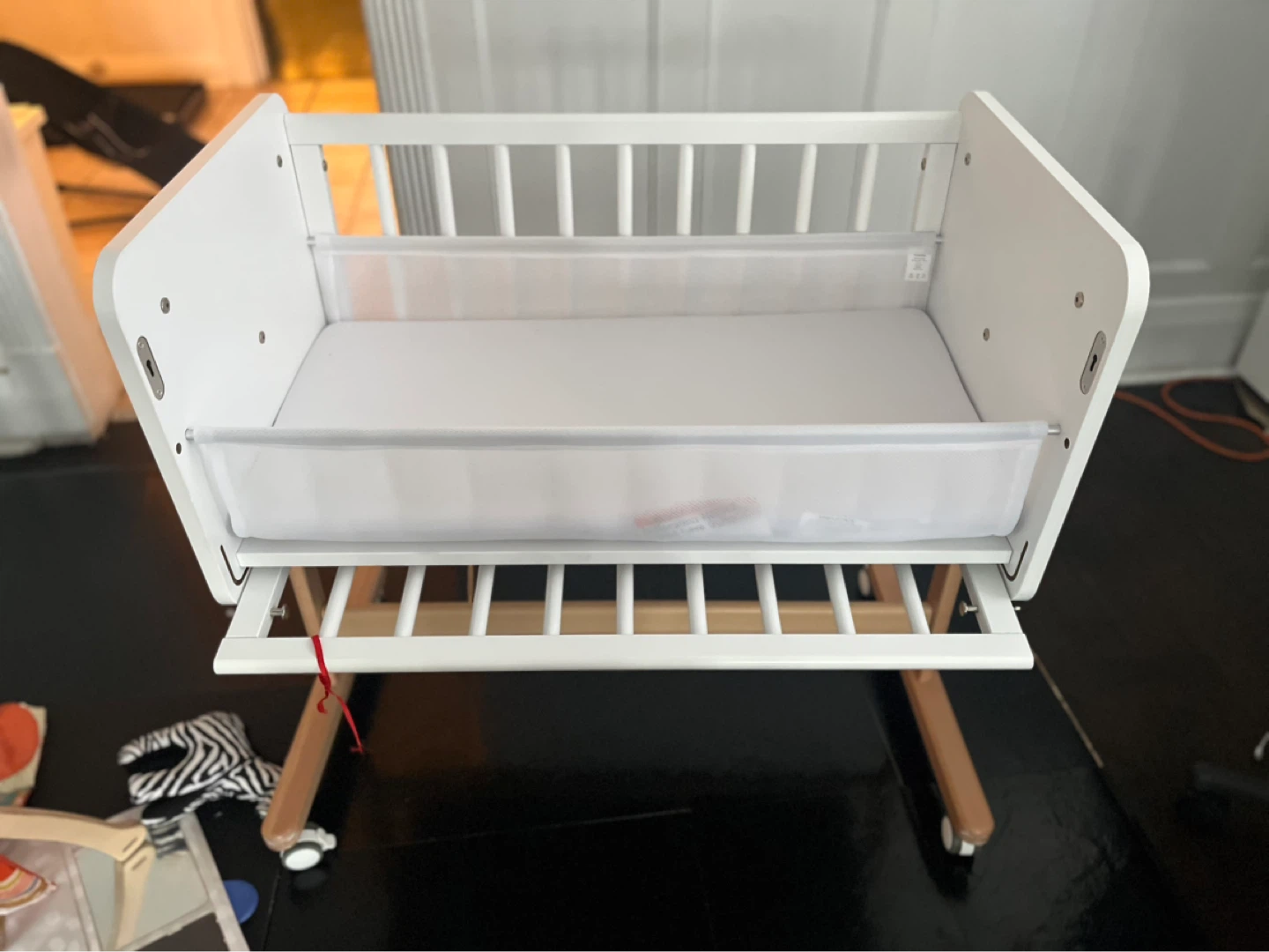 Comfy Cubs Wooden Baby Bassinet Bedside Sleeper - photo 4