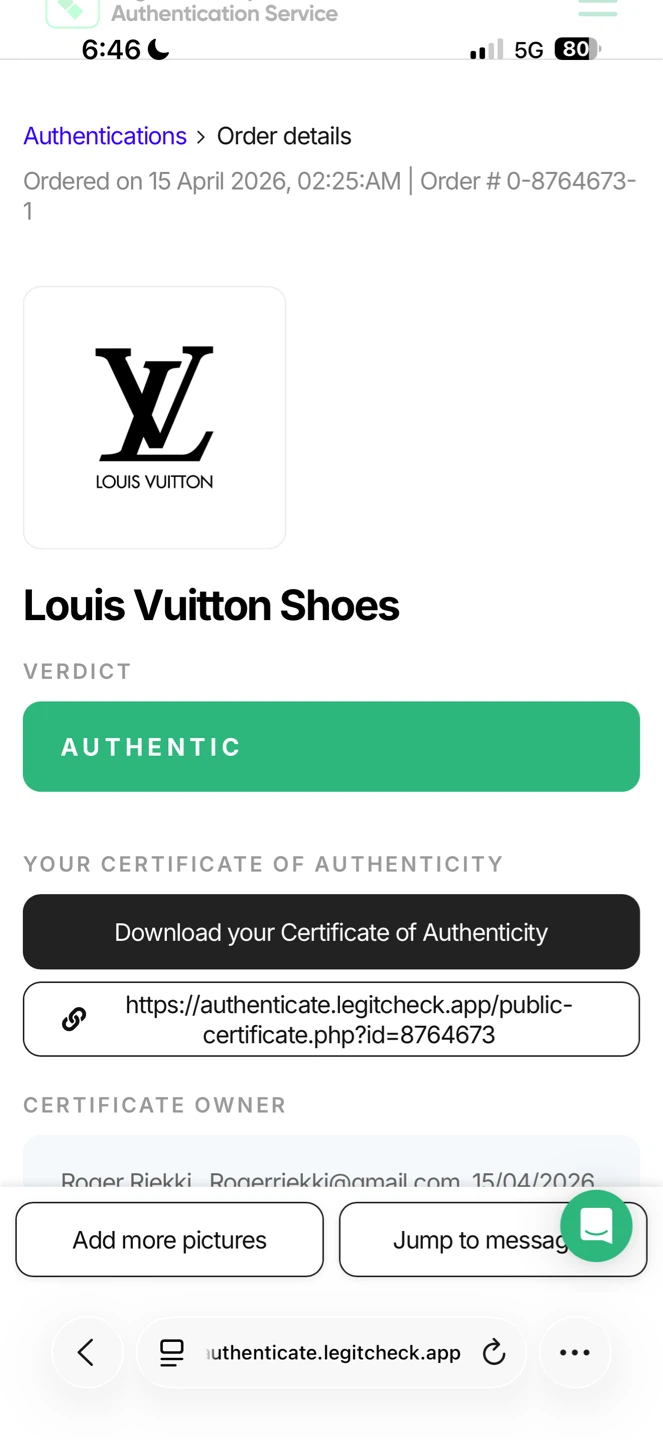 Louis Vuitton Men Sz 7.5 US/6.5 LV Kanye West Don Red - photo 5
