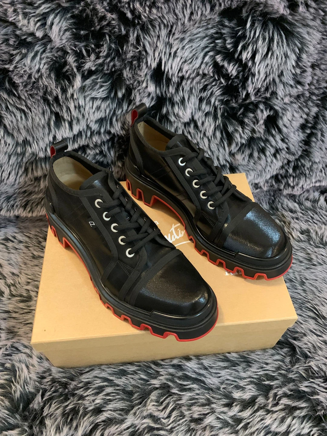 Christian Louboutin Panamic Dune Derby Shoes. - photo 3