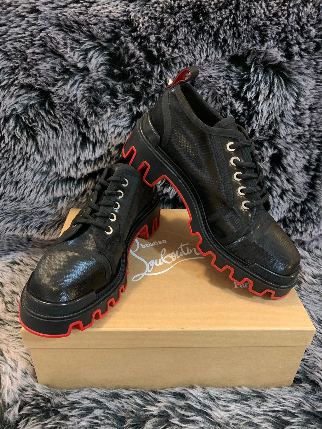 Christian Louboutin Panamic Dune Derby Shoes. - photo 2