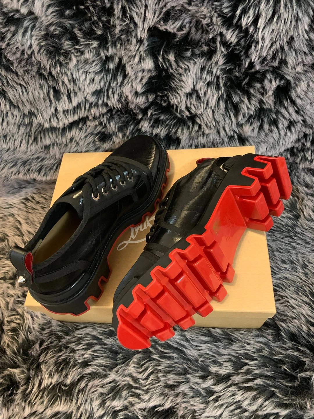 Christian Louboutin Panamic Dune Derby Shoes. - photo 4